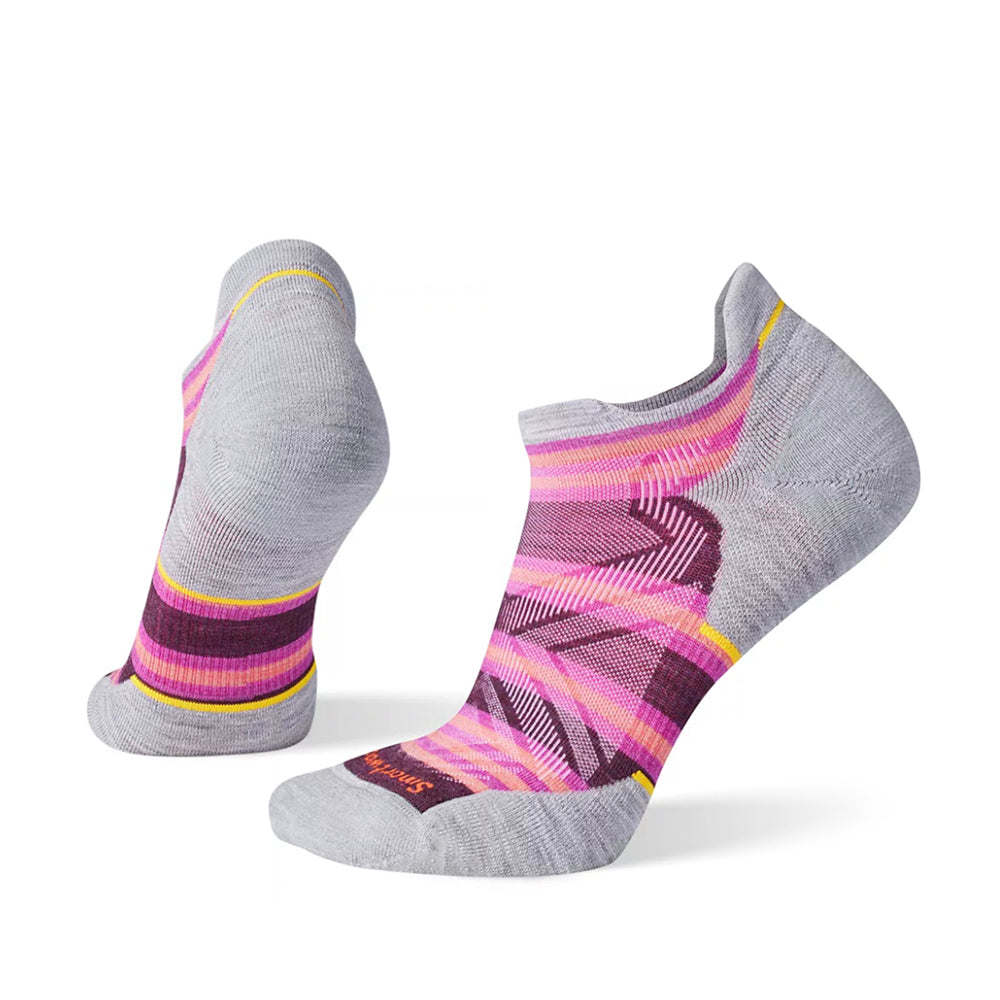 Smartwool Women's Run Targeted Cushion Low Ankle Socks - Bordeaux