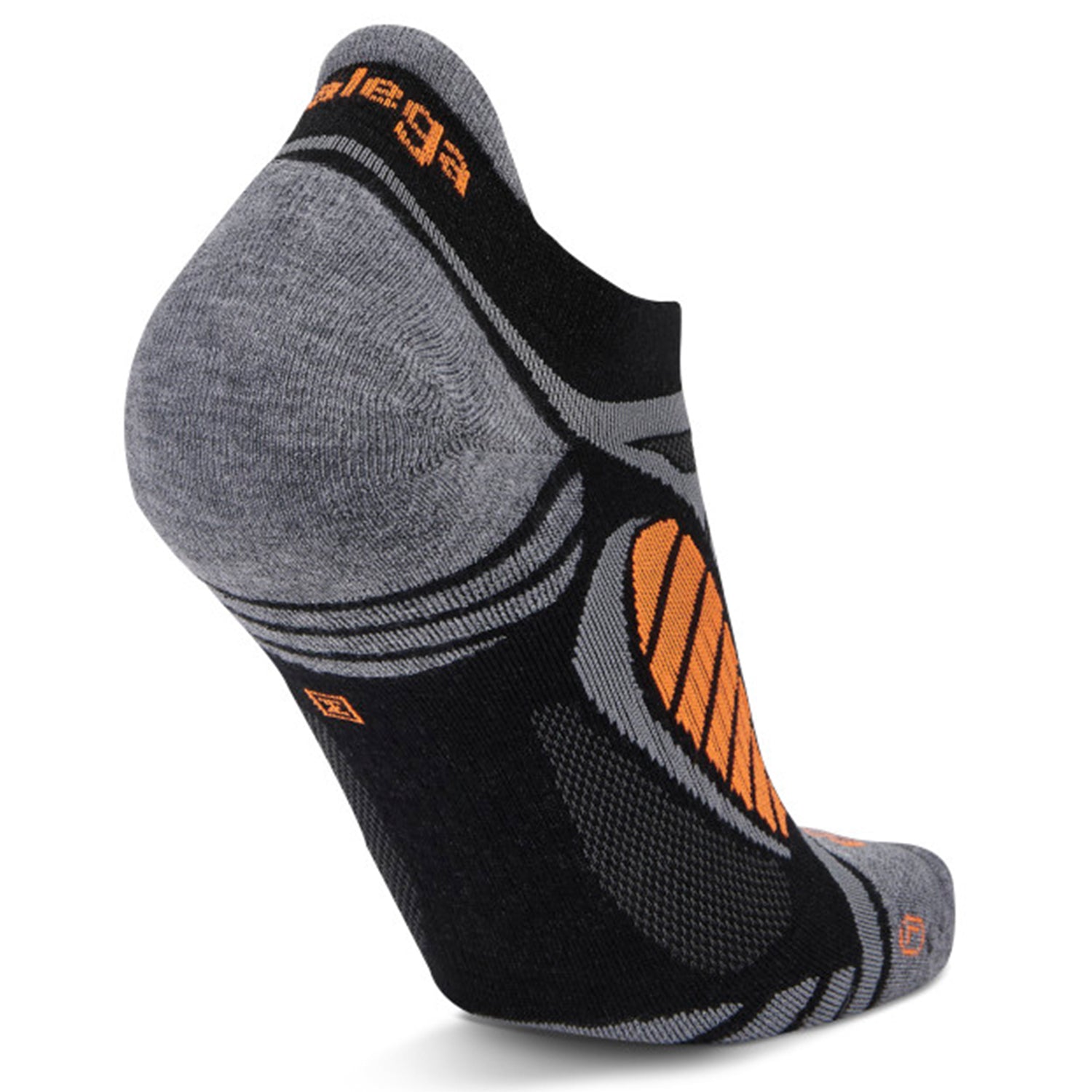 Balega UltraLight No Show Socks - Black/Grey (Small)