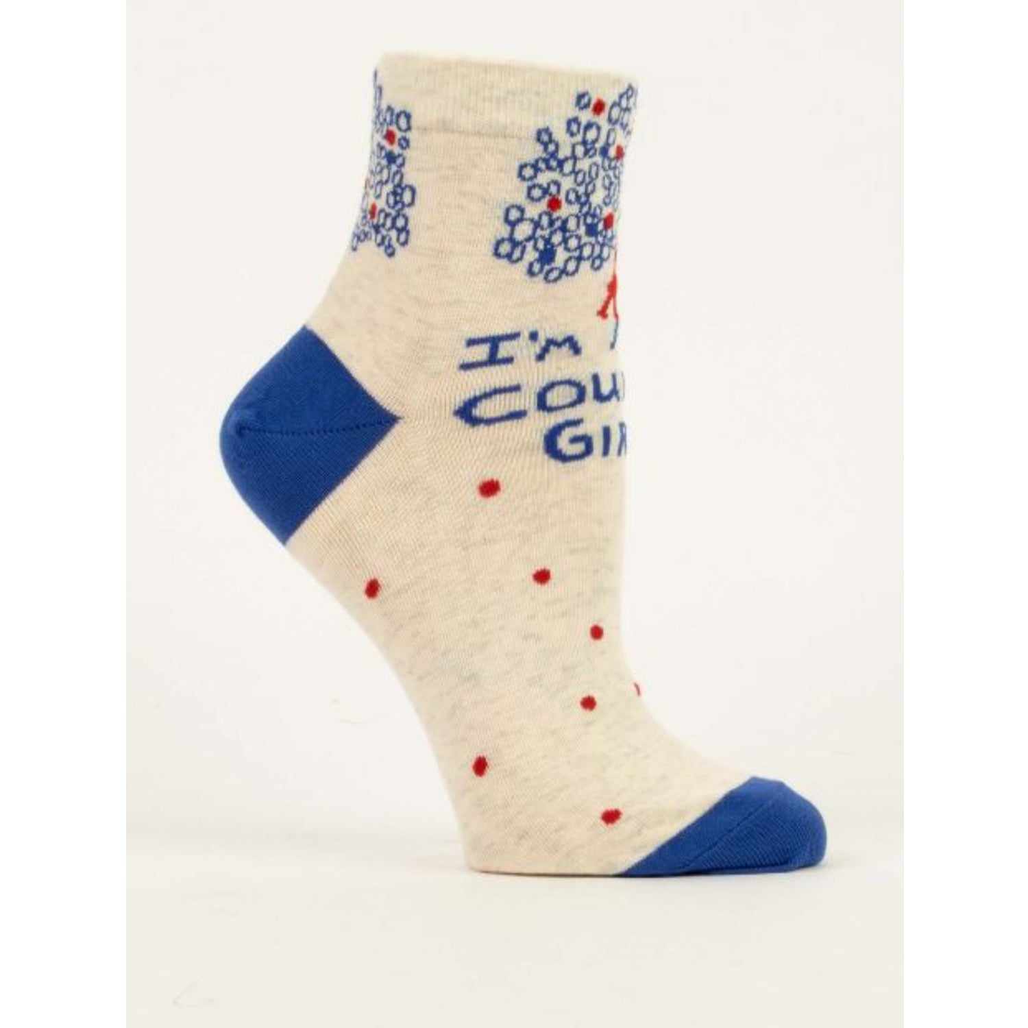 Blue Q I'm A Country Girl Women's Socks