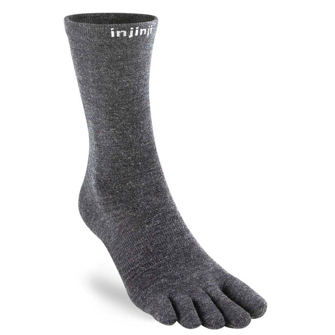 Injinji Merino Wool Liner Crew - Slate