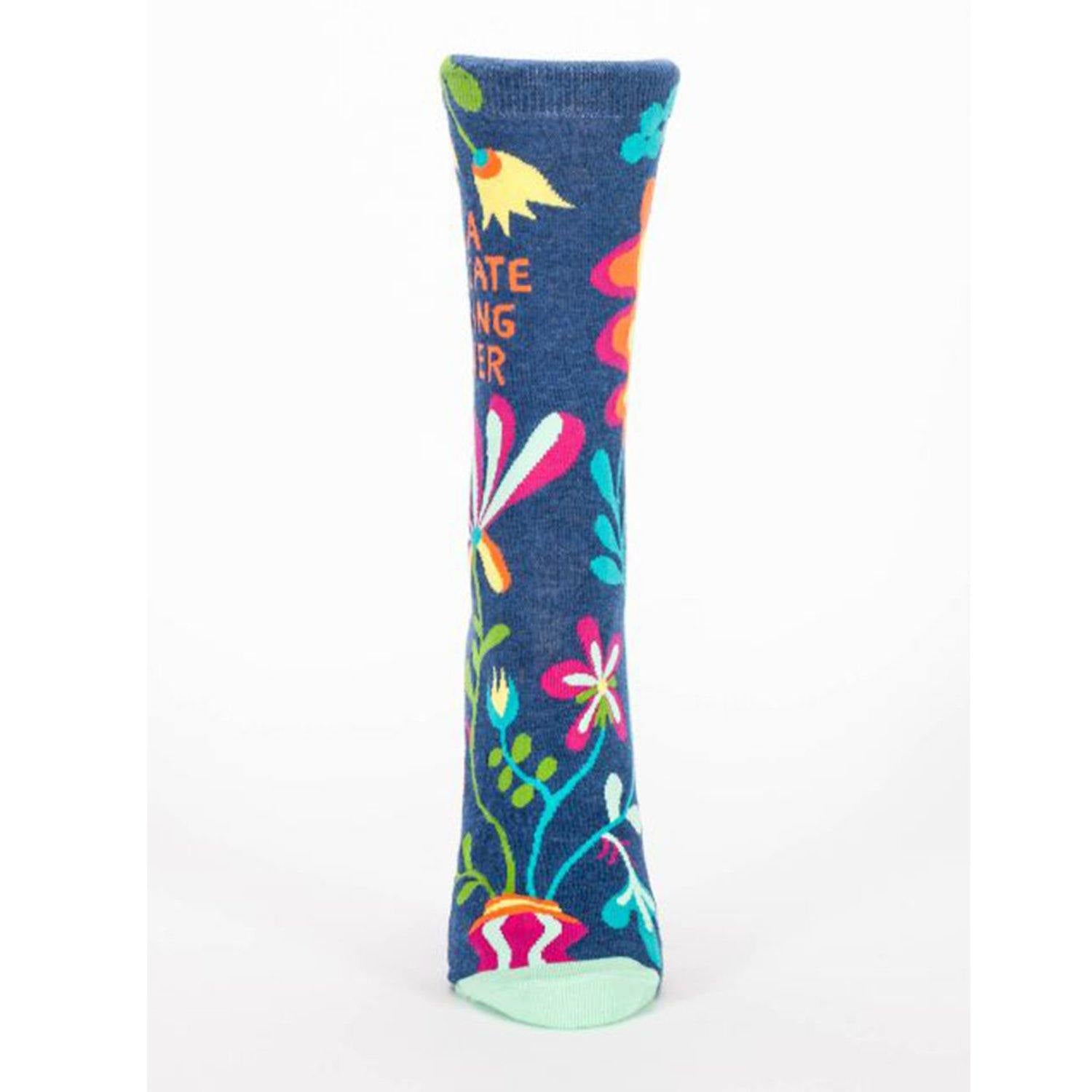 BlueQ Delicate Fucking Flower Women's Socks