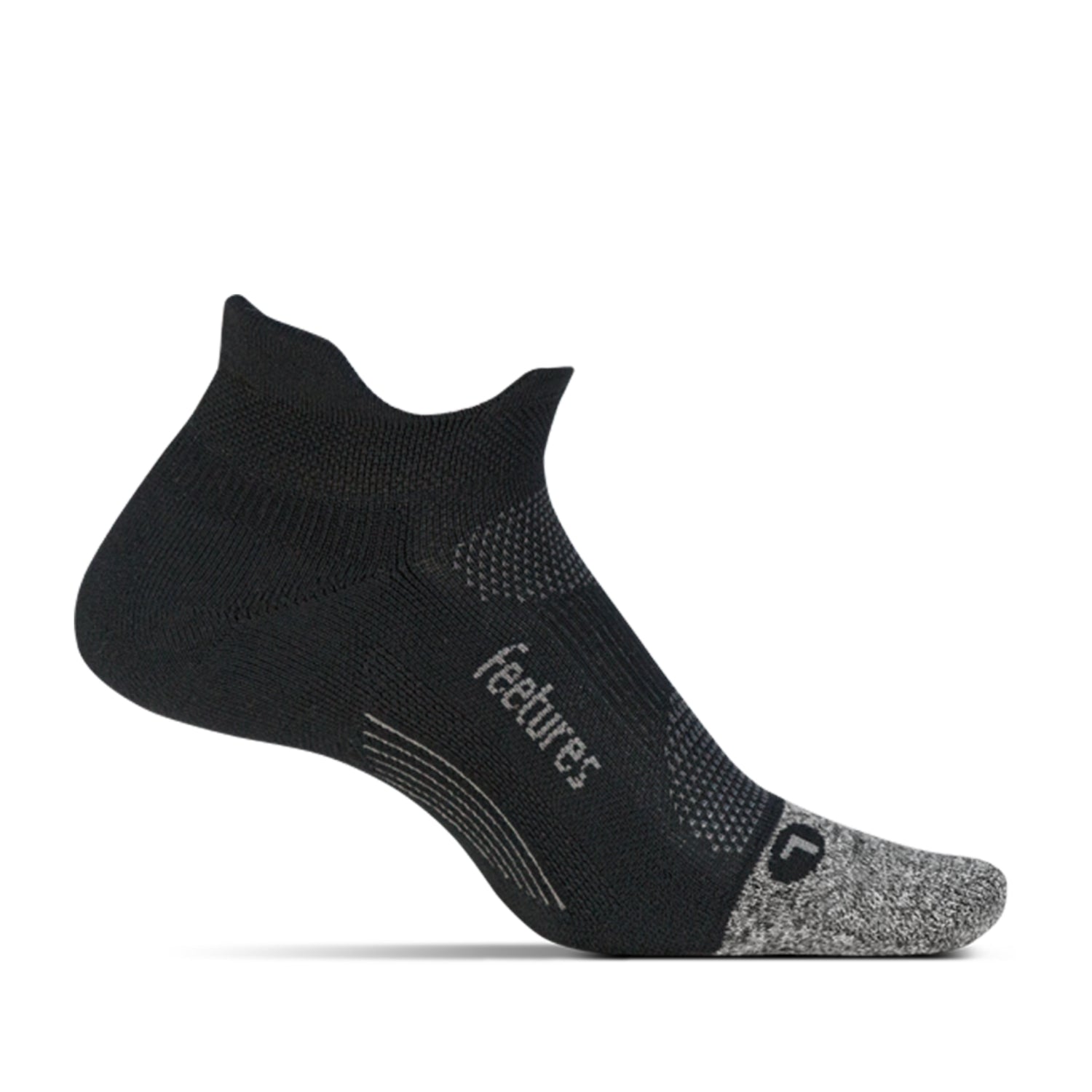 Feetures! ELITE Light Cushion No Show - Black