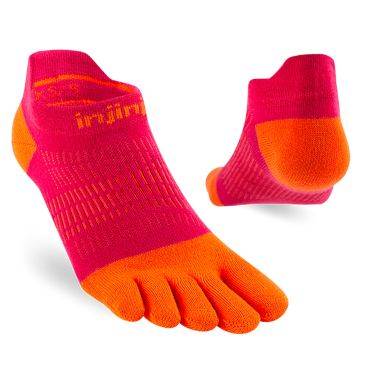 Injinji RUN Women’s Lightweight No Show - Chilli