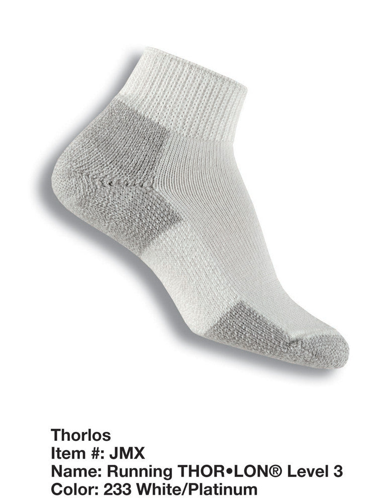 Thorlo Thick Running Socks (JMX) - White