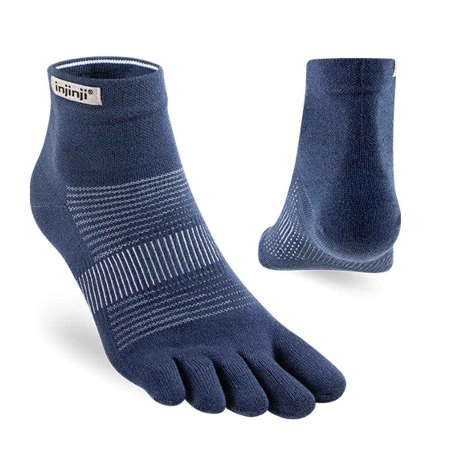 Injinji RUN Lightweight Mini Crew - Navy