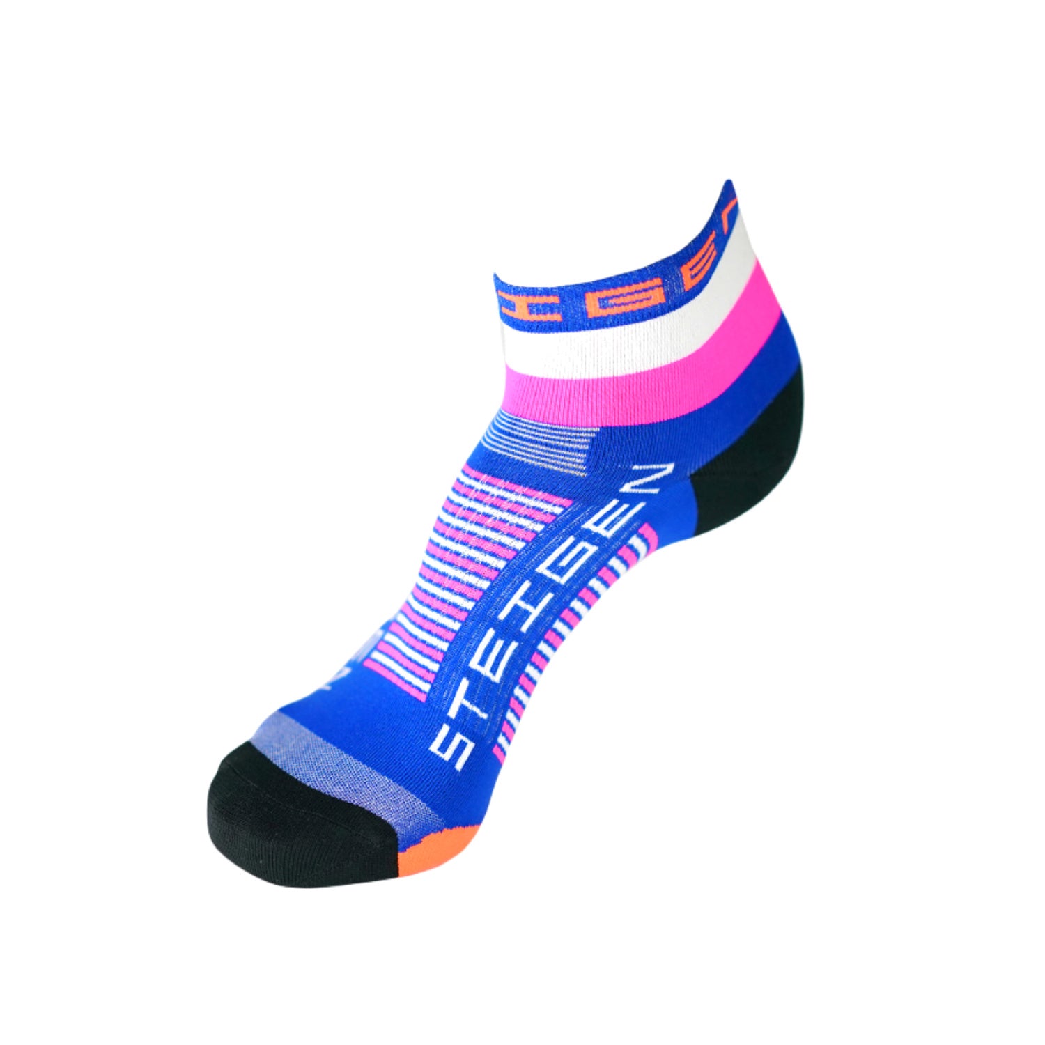 Steigen Running 1/4 Crew Socks - Neo