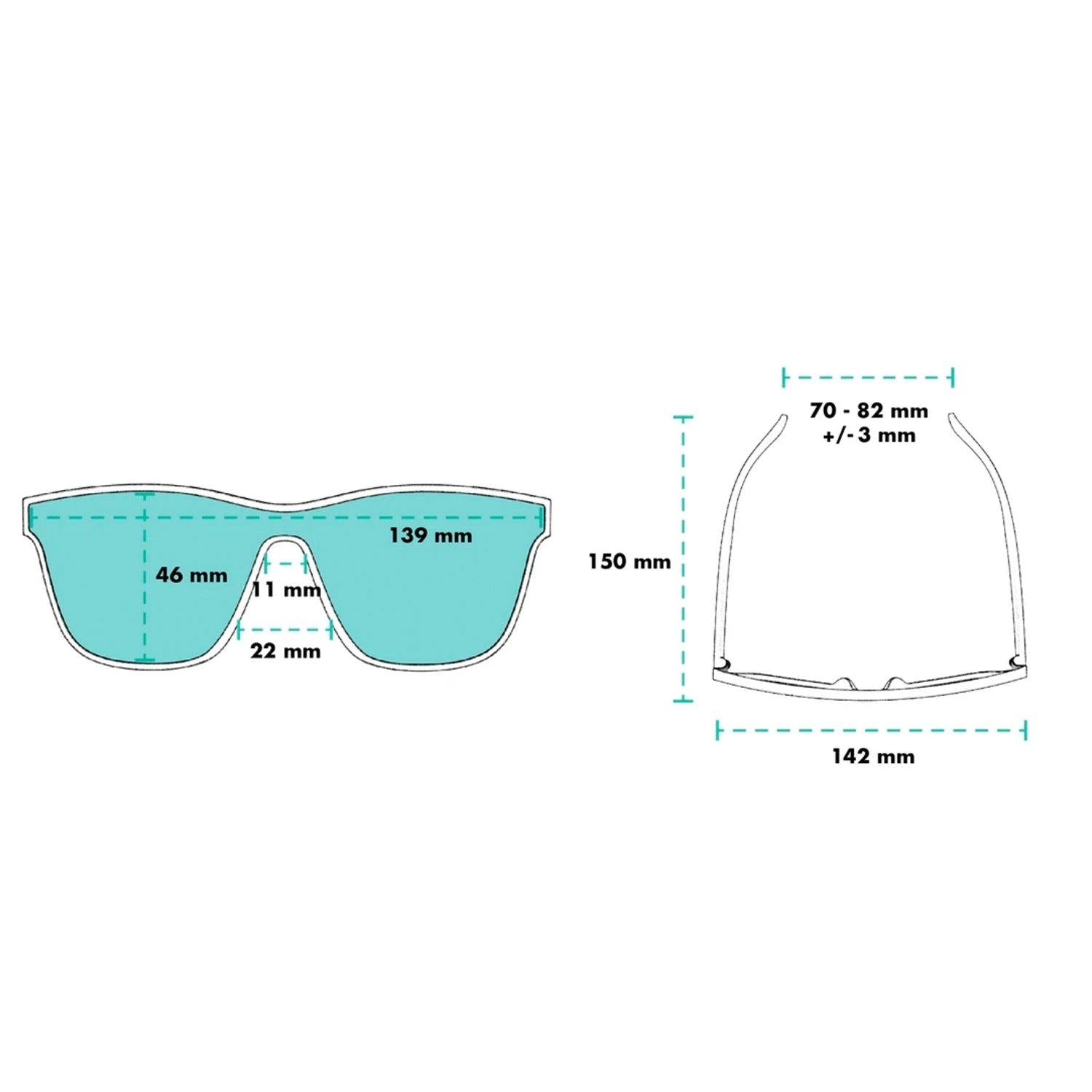 Goodr Sunglasses - Naeon Flux Capacitor