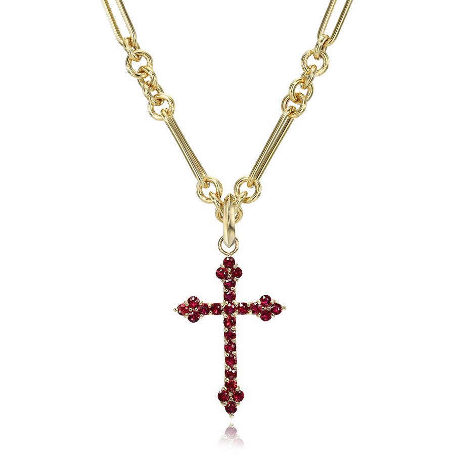 925 Sterling Silver 14K Gold Long Diamond Cross Large Diamond Cross Pendant  For Women And Men Perfect For Parties, Weddings, And Gifts X0830 From  Brand_official_01, $19.84 | DHgate.Com