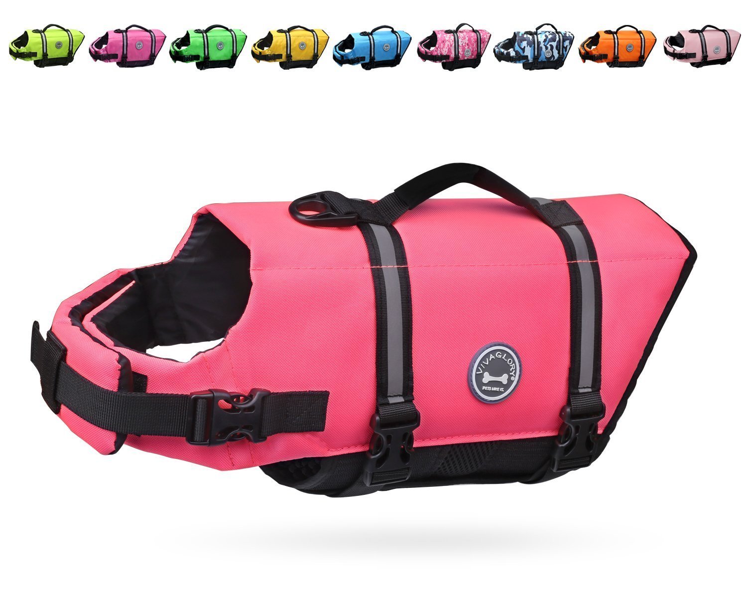 vivaglory ripstop dog life jacket