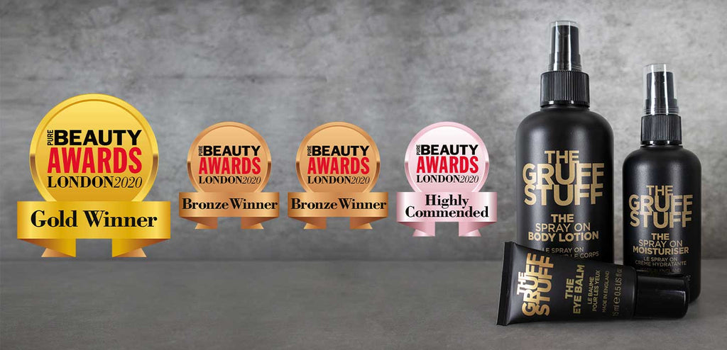 THE GRUFF STUFF - the most awarded brand at Pure Beauty Awards 2020