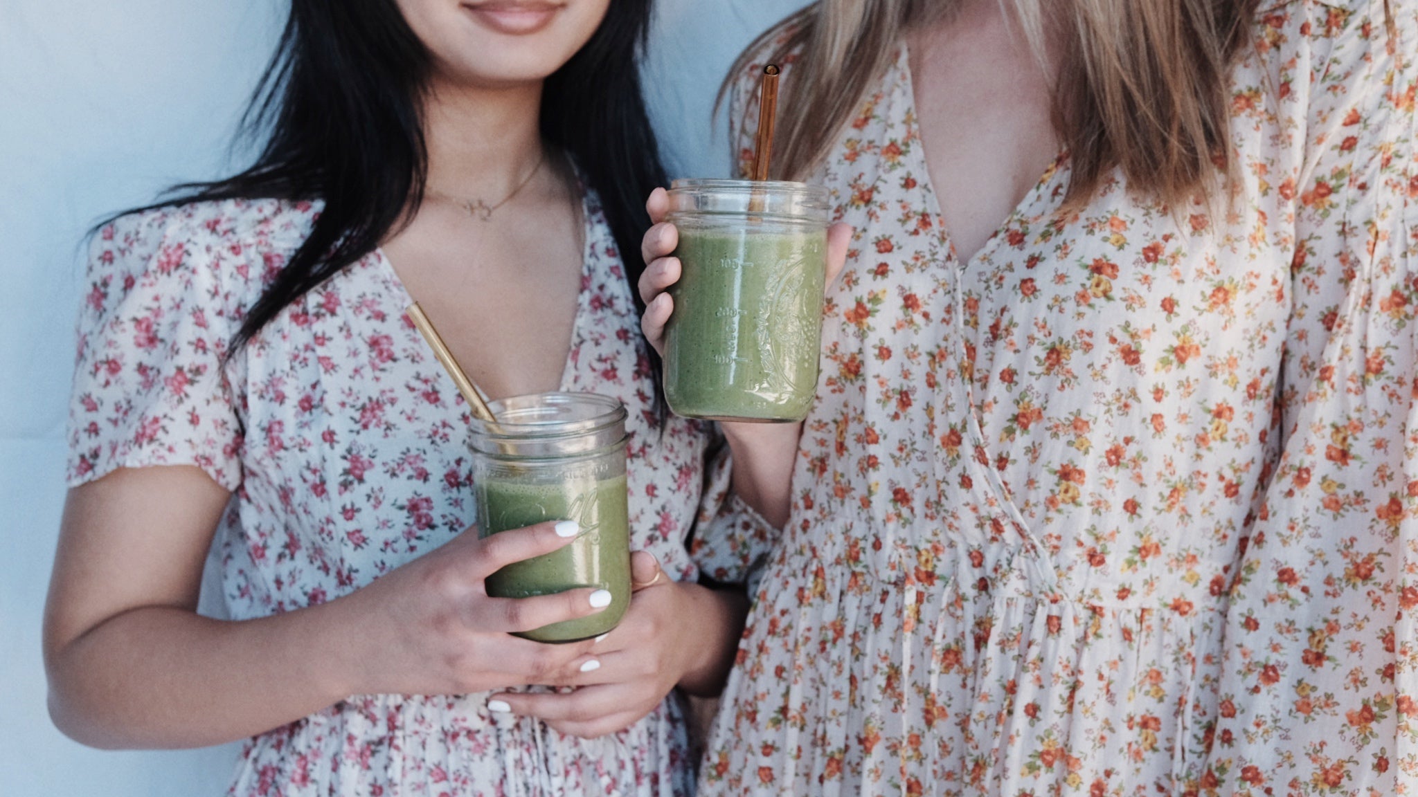 Strawberry Banana Green Smoothie