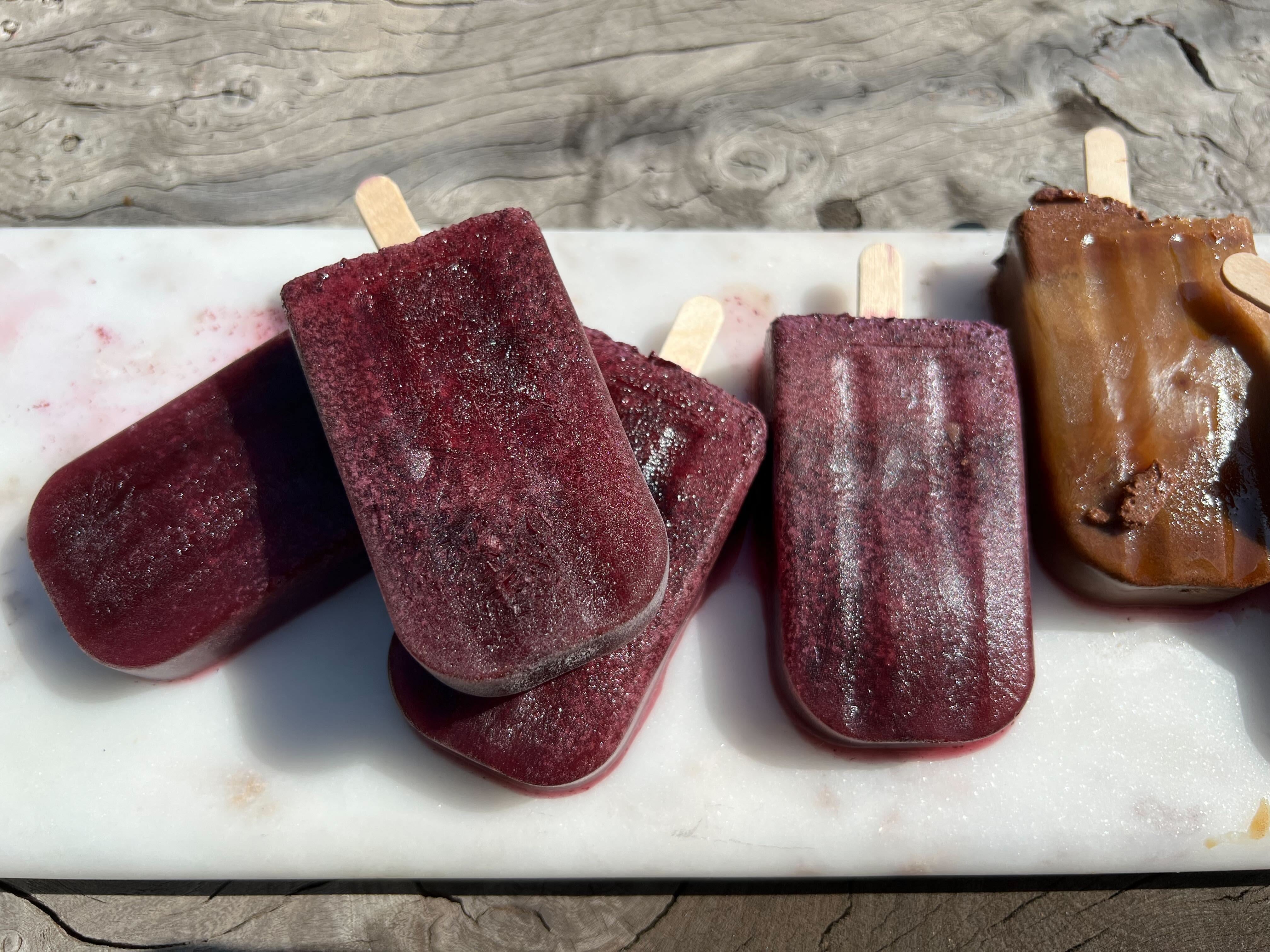Homemade Summer Superfood Popsicles