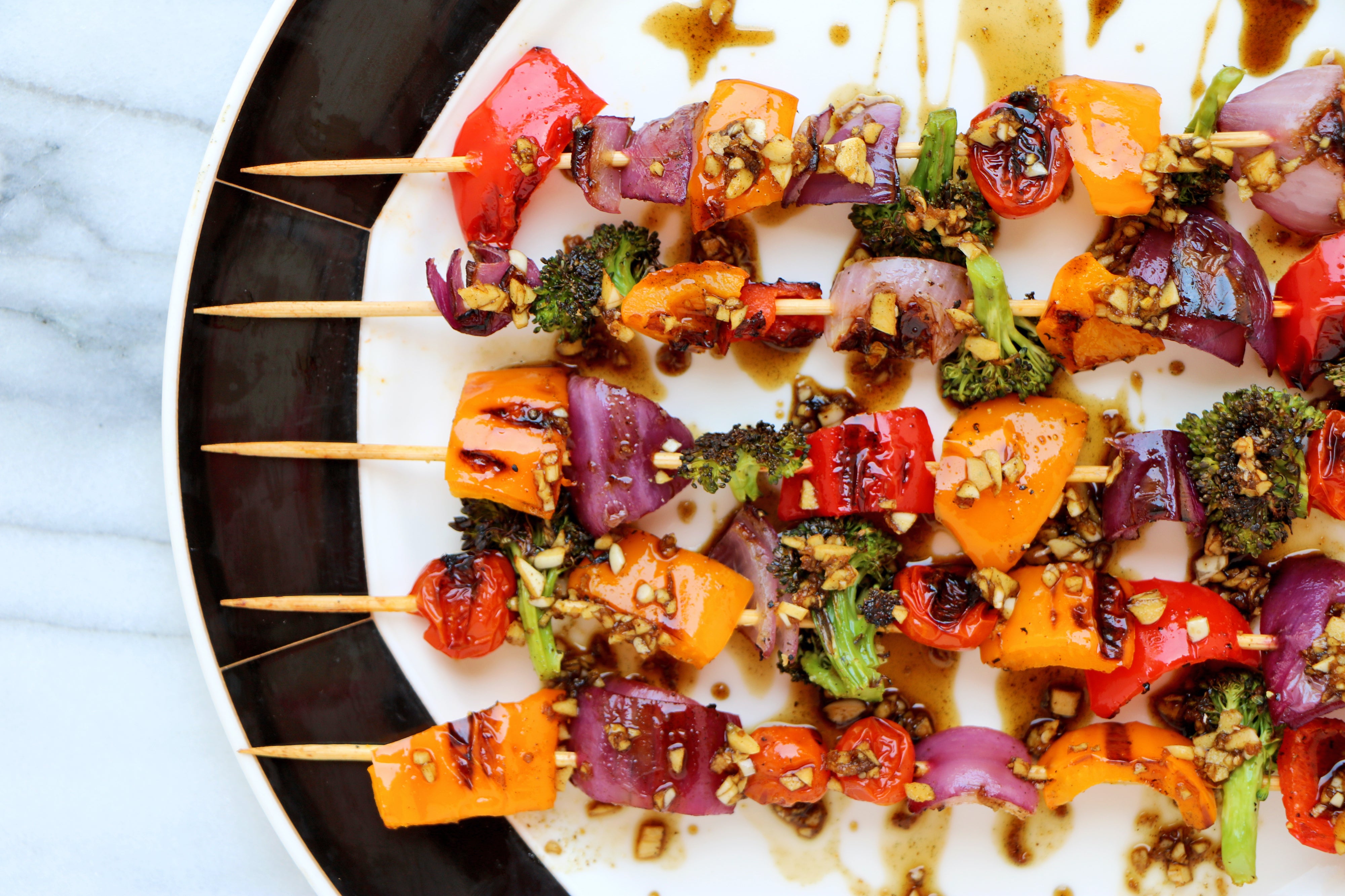 superfood veggie skewers