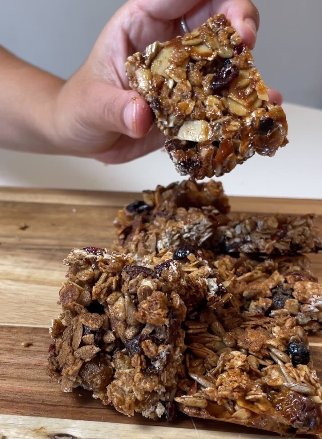 superfood berry bliss granola bars