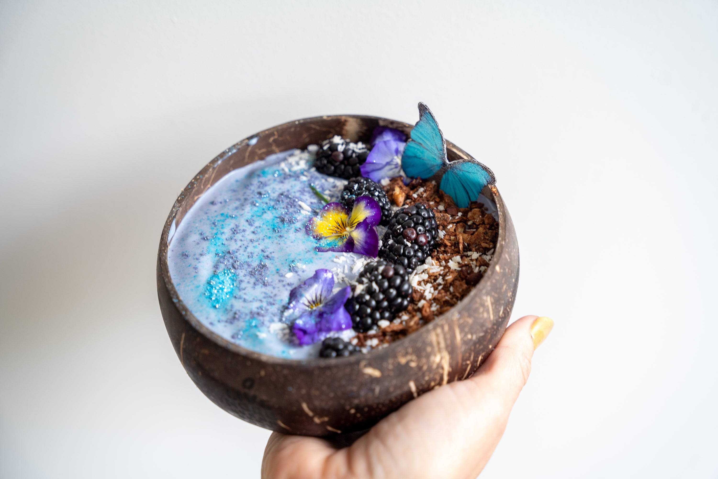 Blue Butterfly Smoothie Bowl