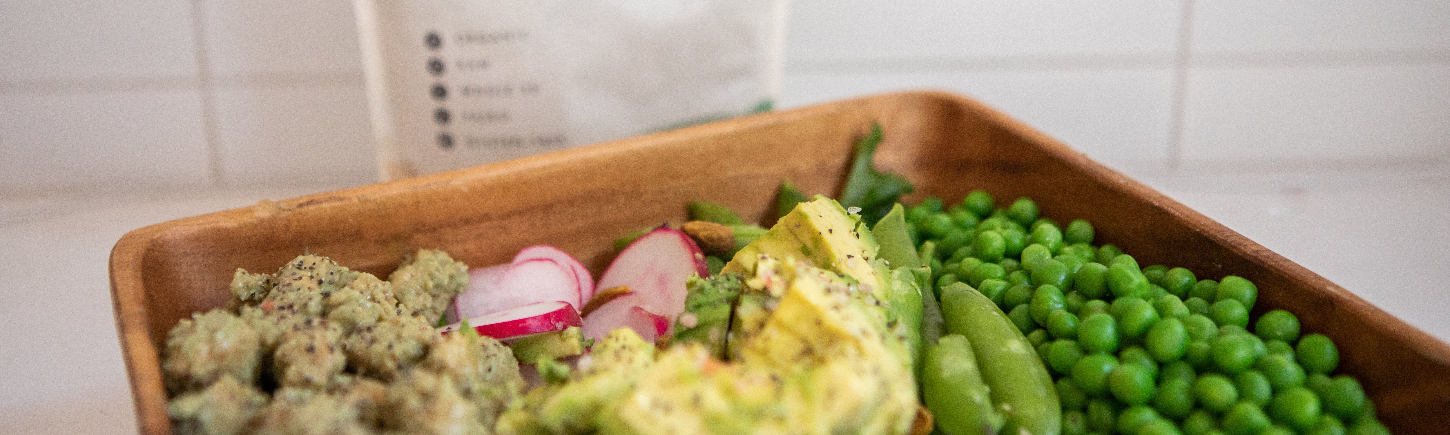 Vegan Cobb Salad with Green Honey Maple Mayo