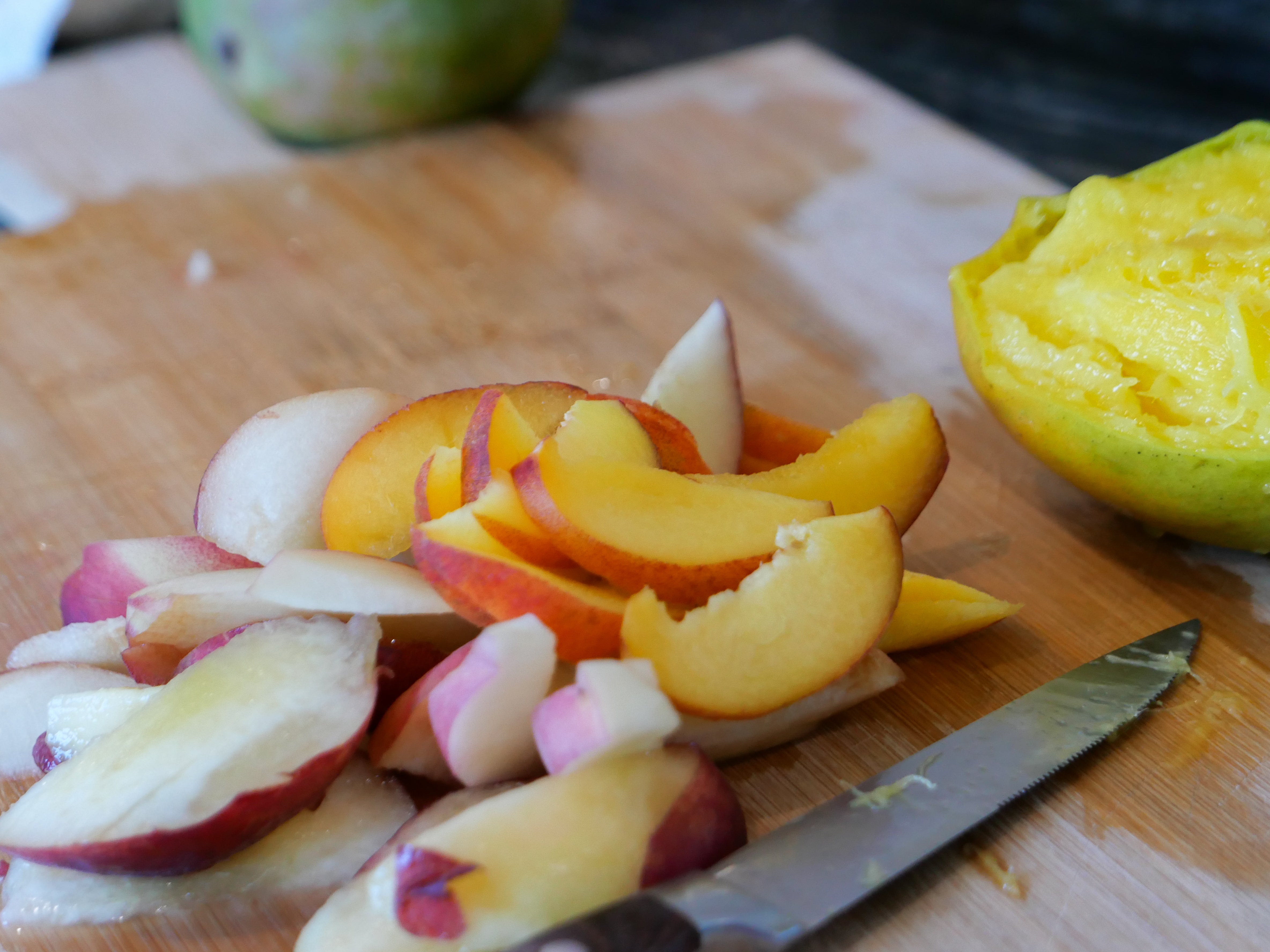 Mango & Peach Sorbet