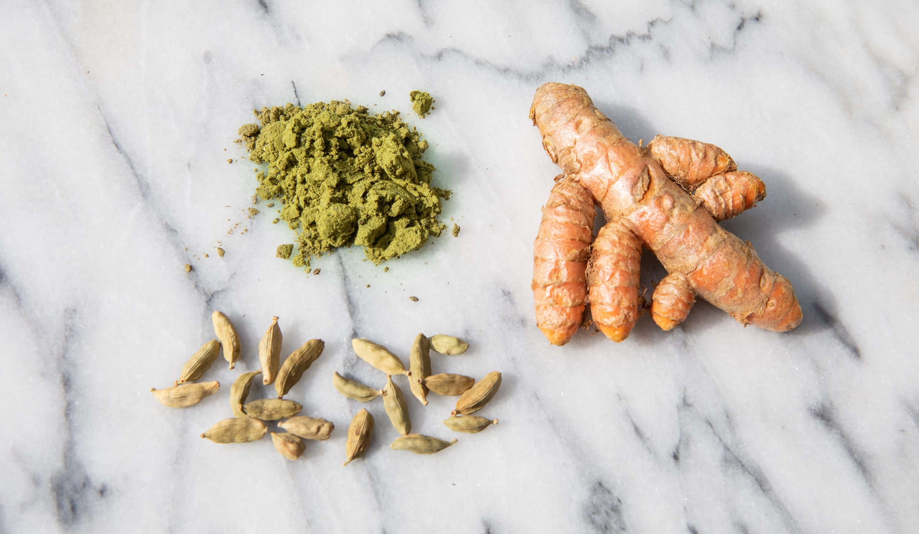 Turmeric Latte Ingrediants