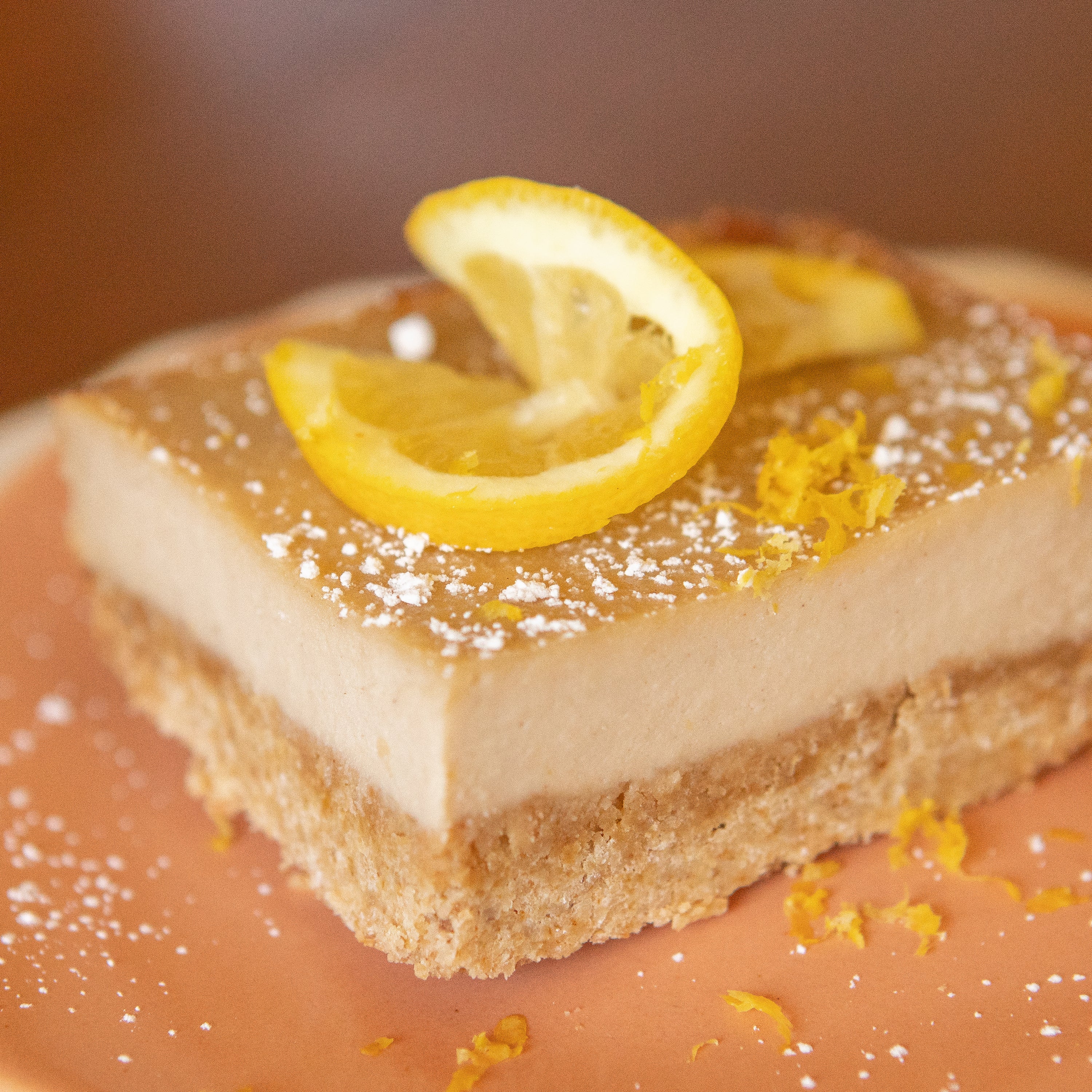 Vegan & Gluten-Free Lemon Bars