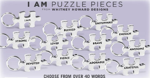 assorted I am puzzle pieces