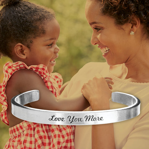 love you more bracelet on backer card