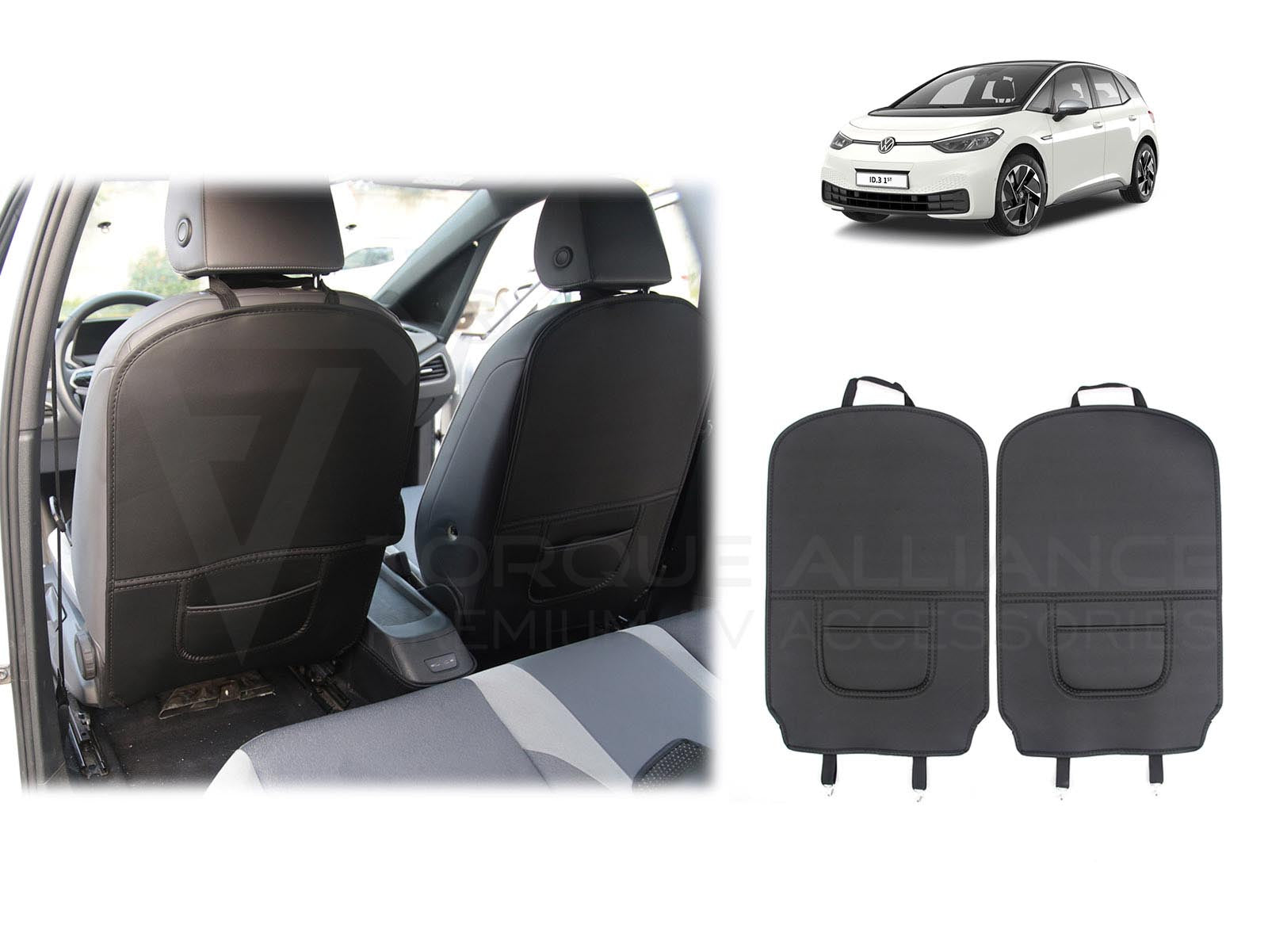 VW ID.3 2019+ KJUST Dedizierte Kofferraumtaschen 4 stk
