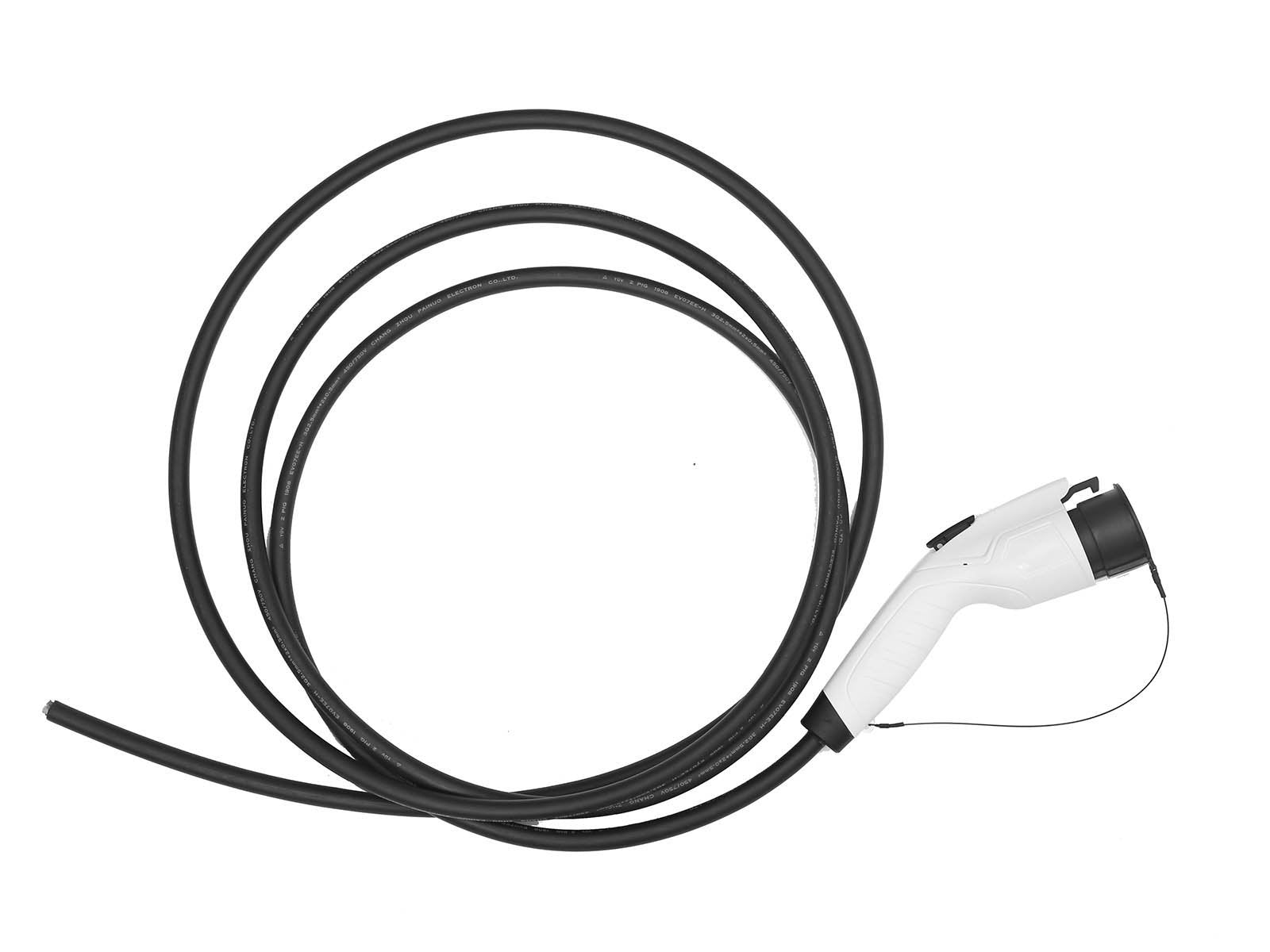 Câble de recharge – Triphasé – 32A – Type 2/ Type 2 – 4m - 1001Bornes