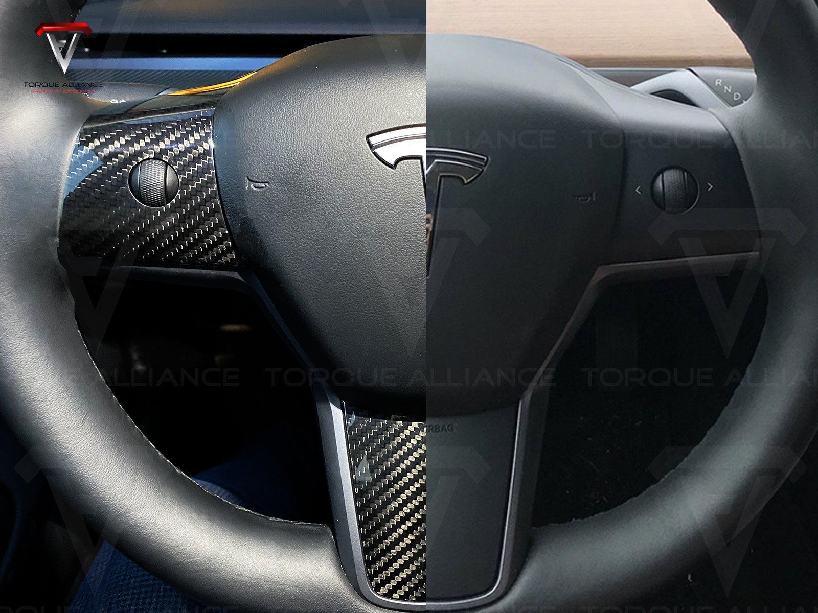 Tesla Model 3 und Model Y: Sicherheitsgurt-Dekoaufnäher (echtes