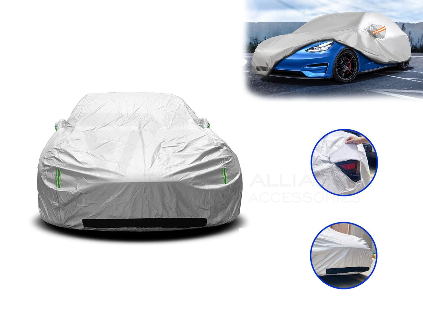 Tesla Model 3: Car Cover, Outdoor Cover - Torque Alliance