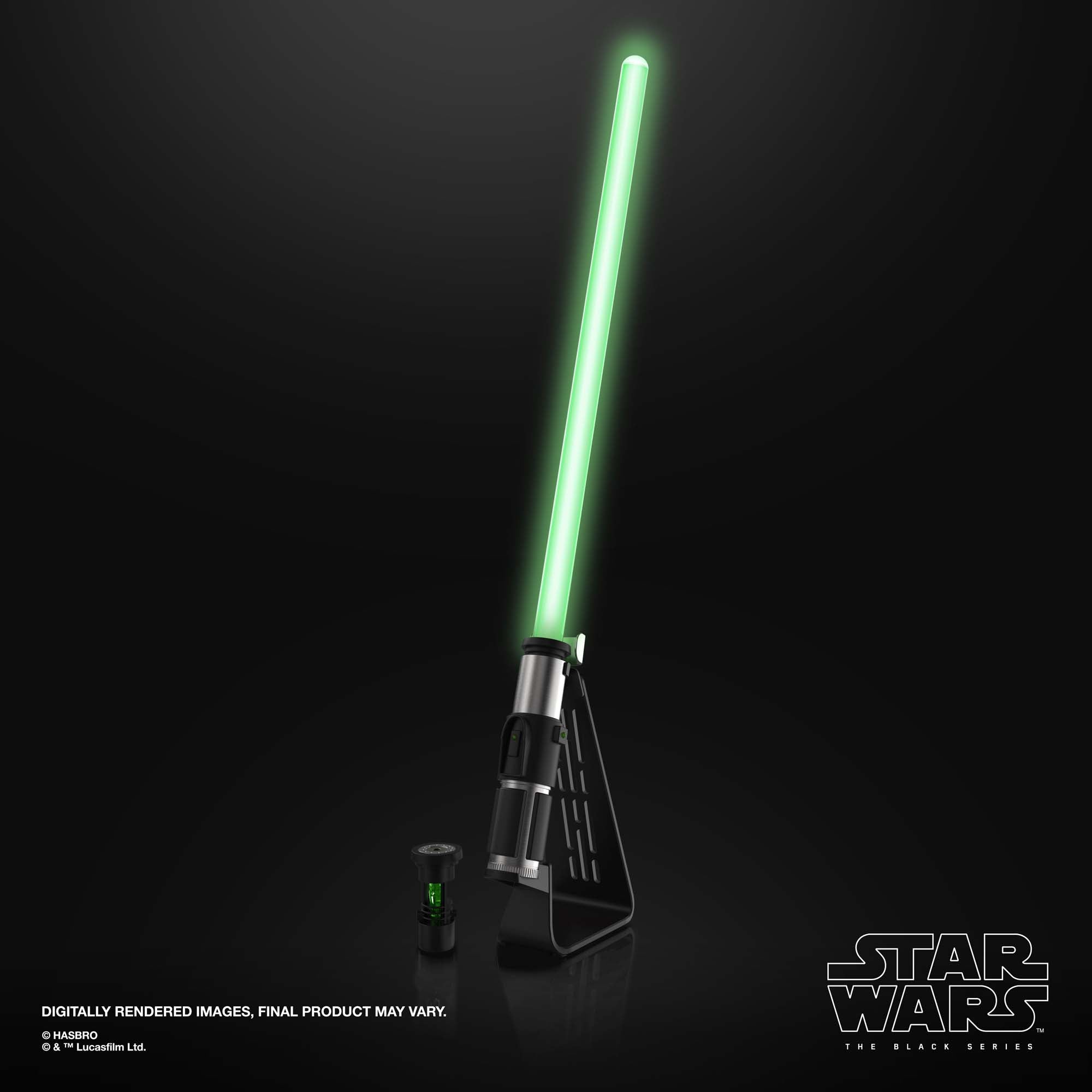 Star Wars Episode 9 The Black Series Leia Organa Force FX Elite sabre laser  