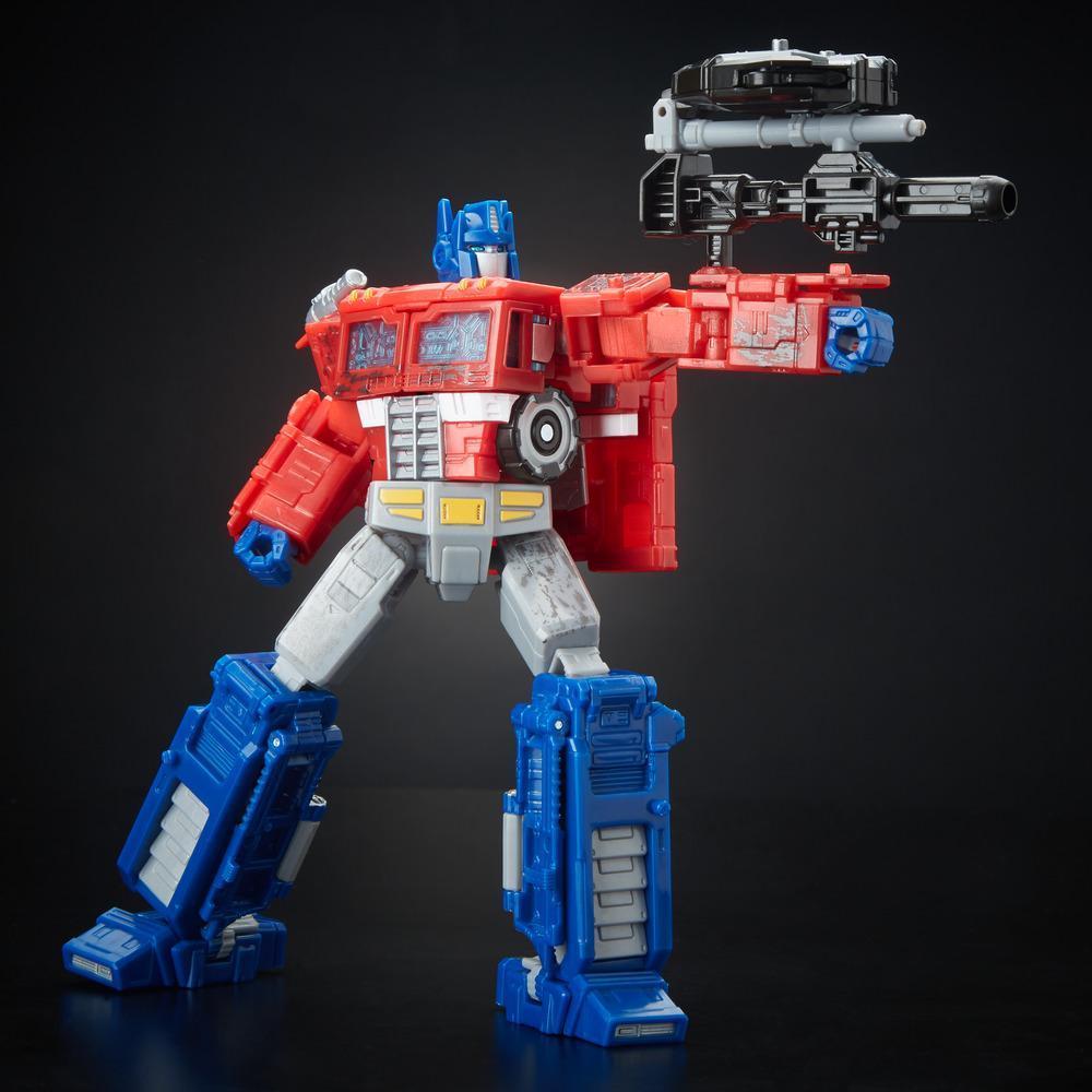 transformers war for cybertron siege leader class optimus prime