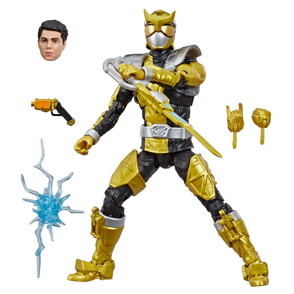 gold power ranger action figure