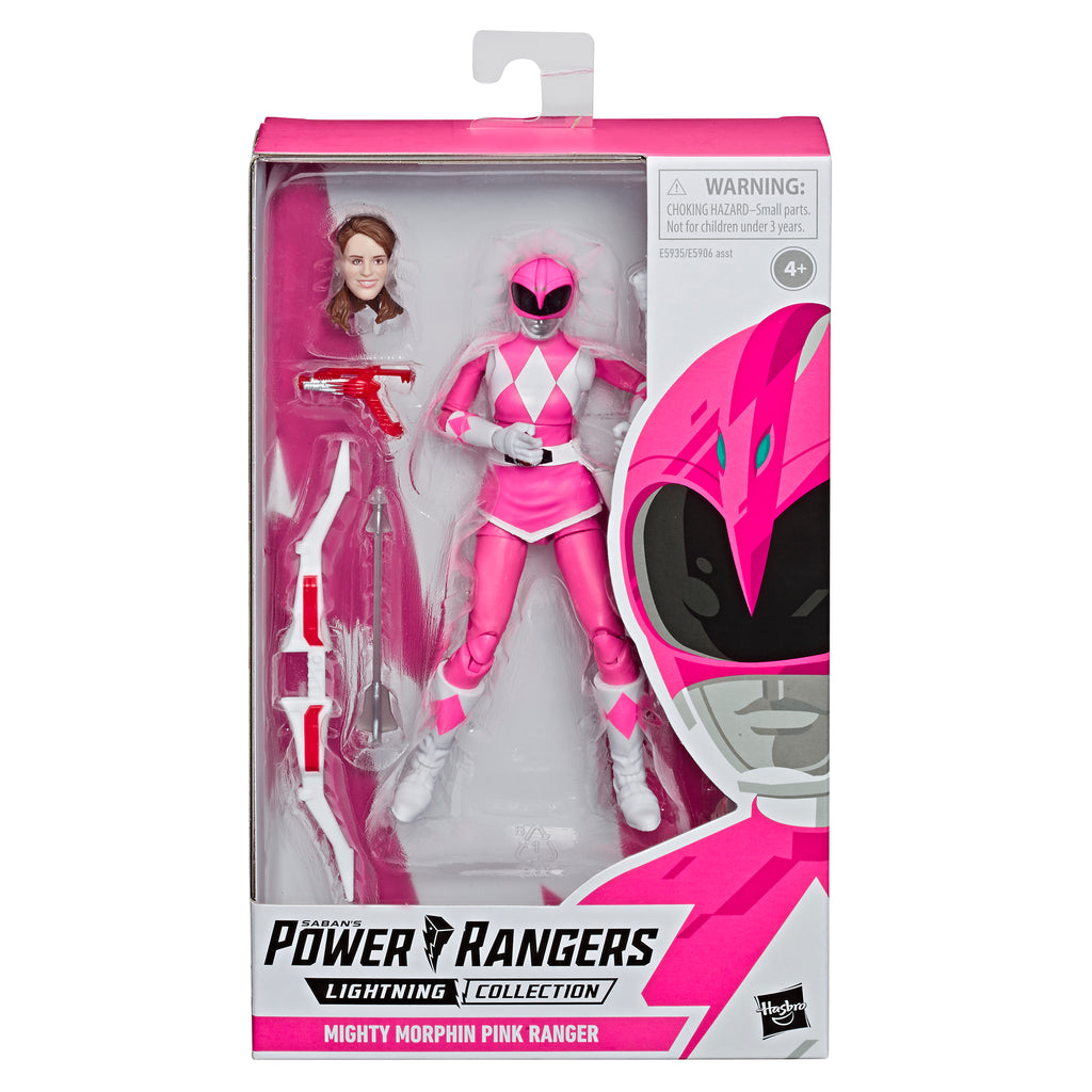 Power Rangers Lightning Collection Mighty Morphin Pink Ranger Figure