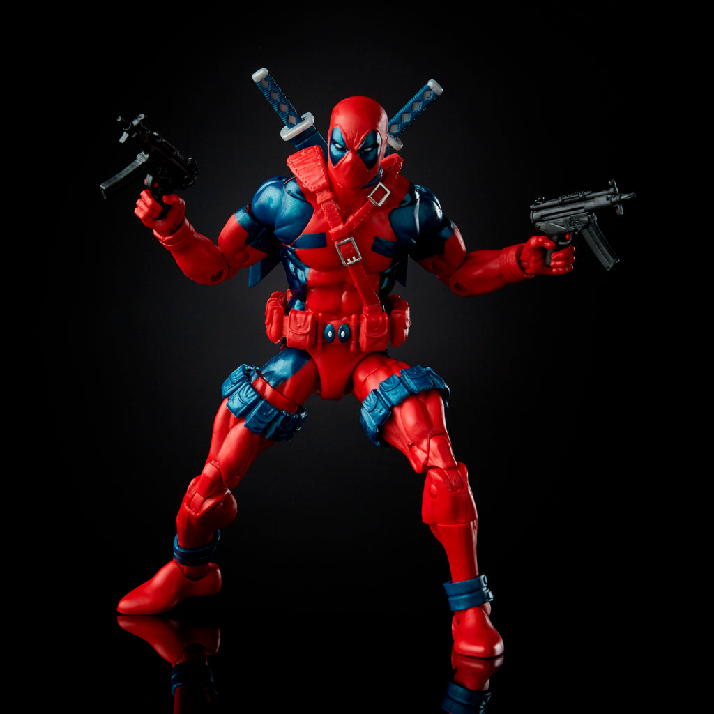 Marvel 80th Anniversary Legends Series Deadpool Figure Hasbro Pulse