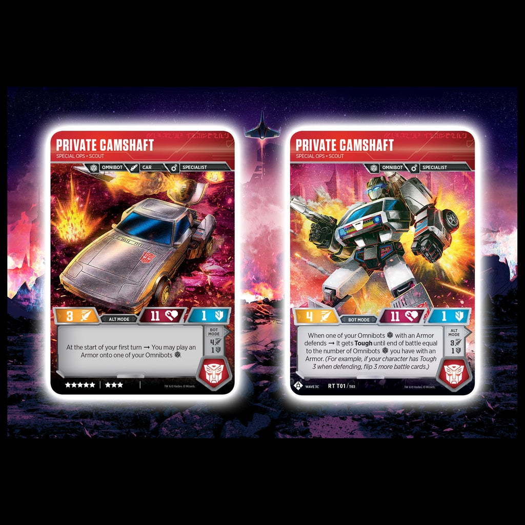 transformers tcg war for cybertron