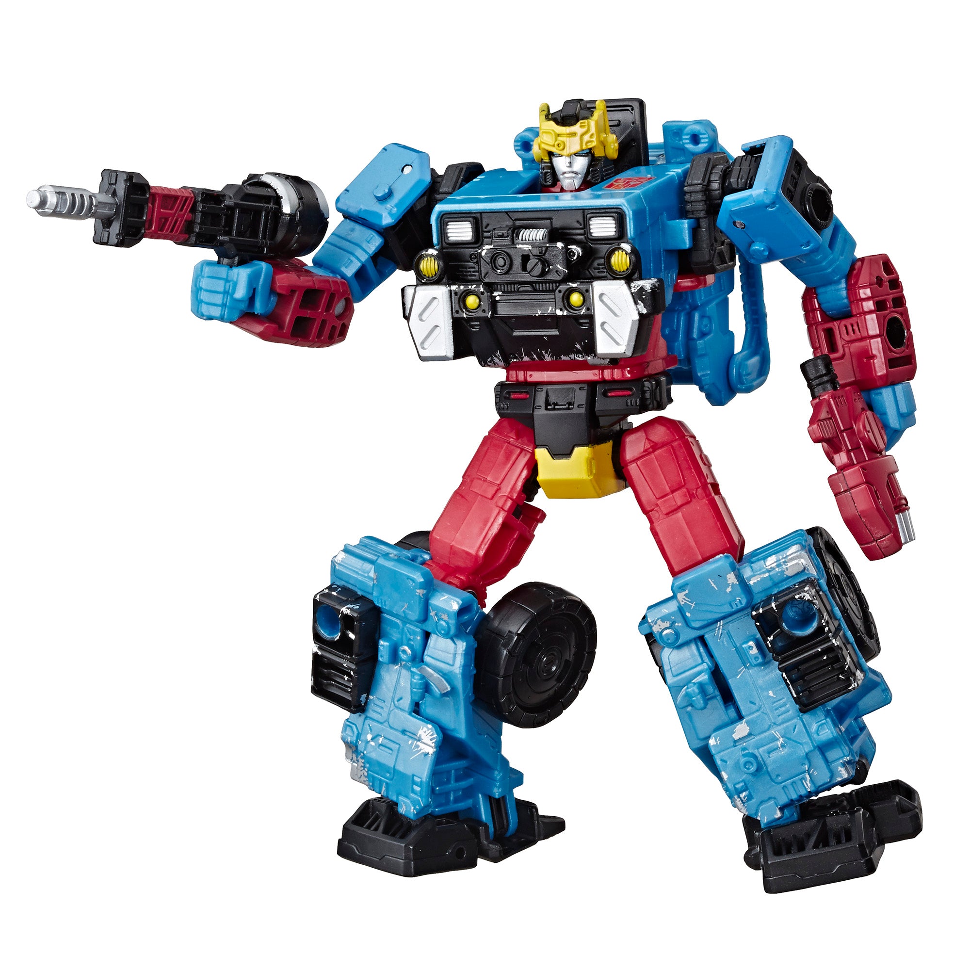 transformers cybertron defense hot shot