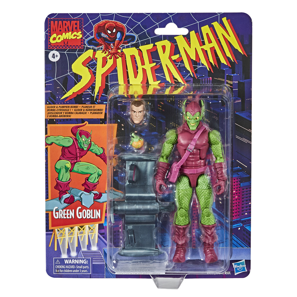 spiderman green goblin figure