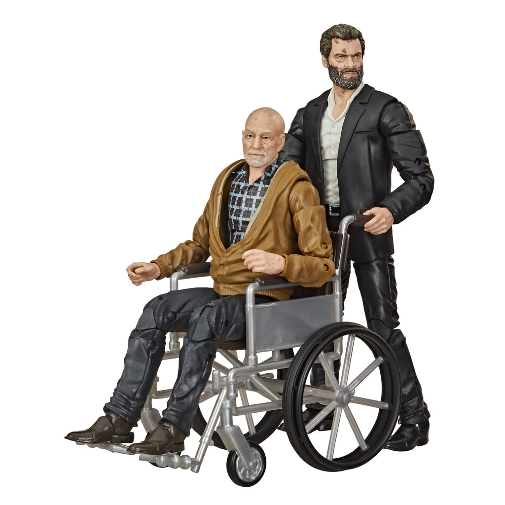 Marvel Legends Series X Men Marvel S Logan And Charles Xavier Action F Hasbro Pulse
