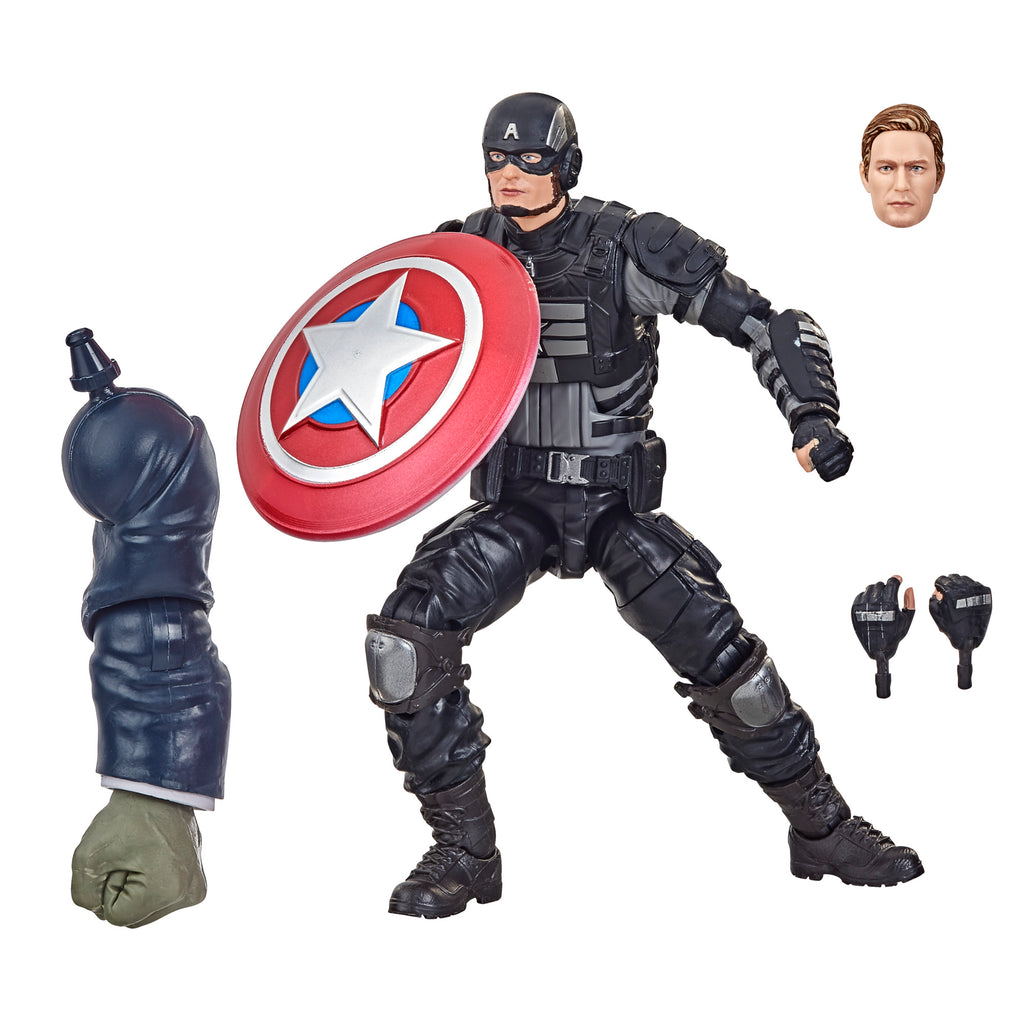 captain america stealth suit marvel legends