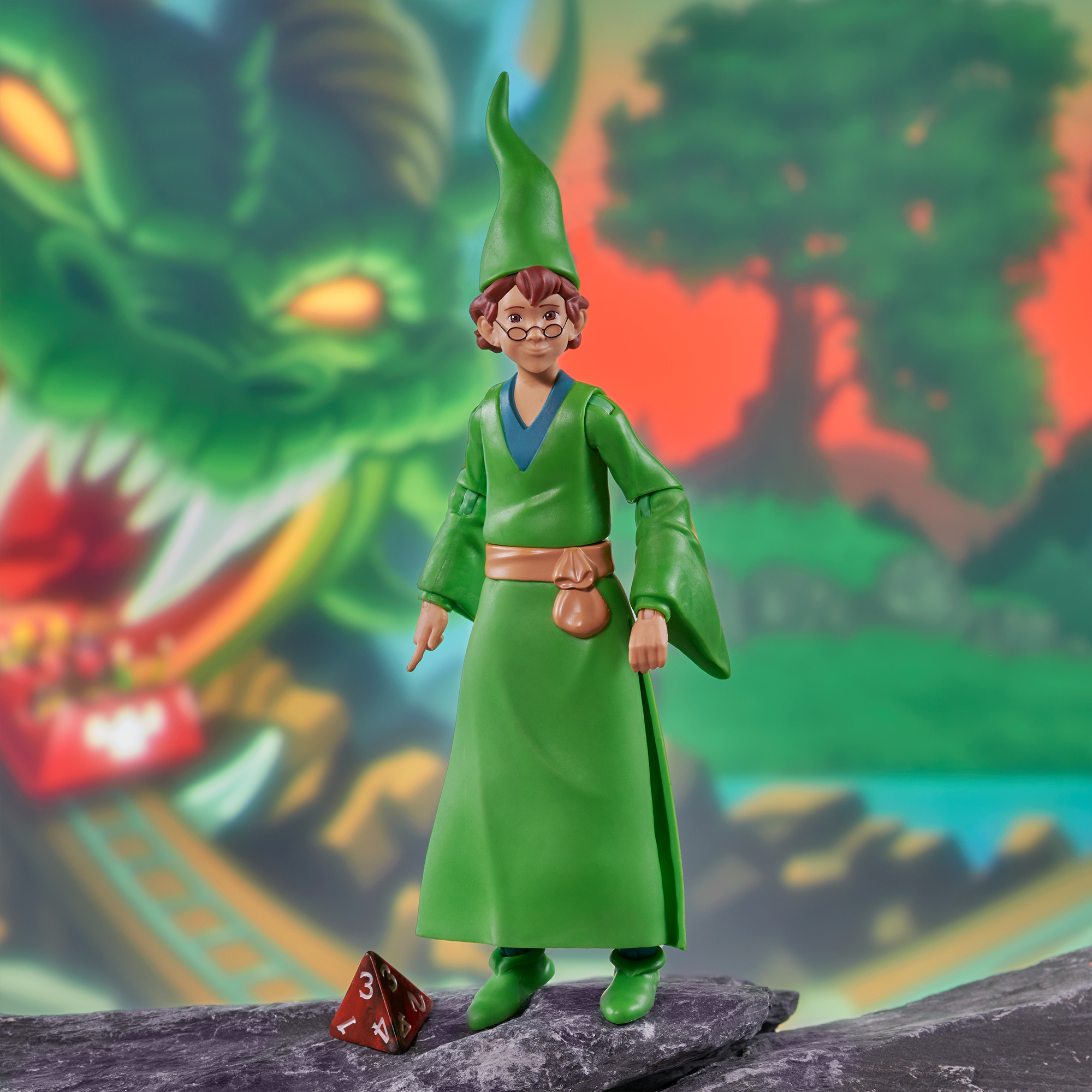 Dungeons & Dragons Cartoon Classics 6 Scale Dungeon Master & Venger  In-Hand Figure Images