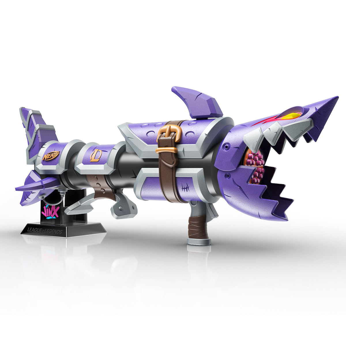 Nerf League of Jinx Fishbones Blaster – Hasbro Pulse
