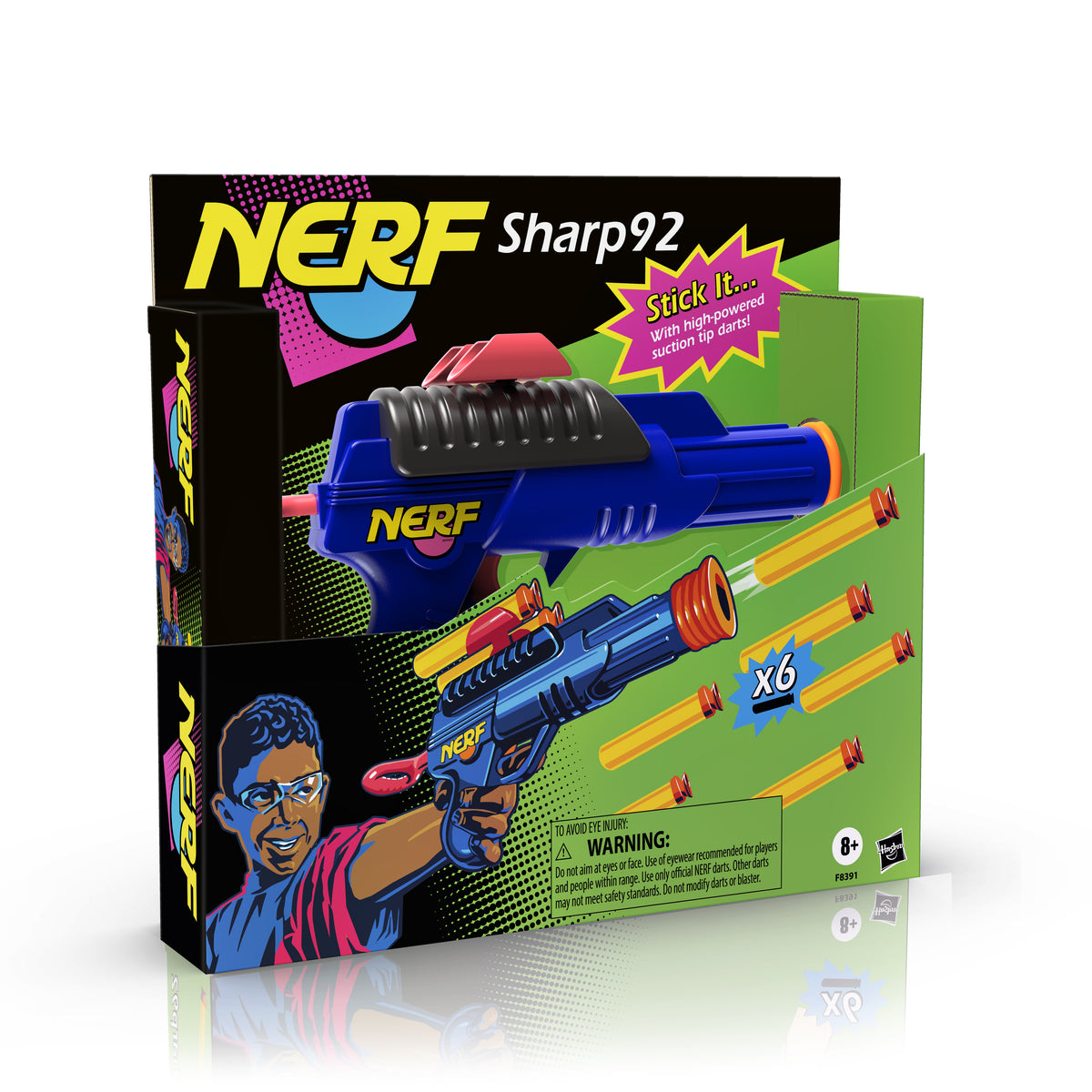 Nerf Sharp92 Retro Blaster Hasbro Pulse