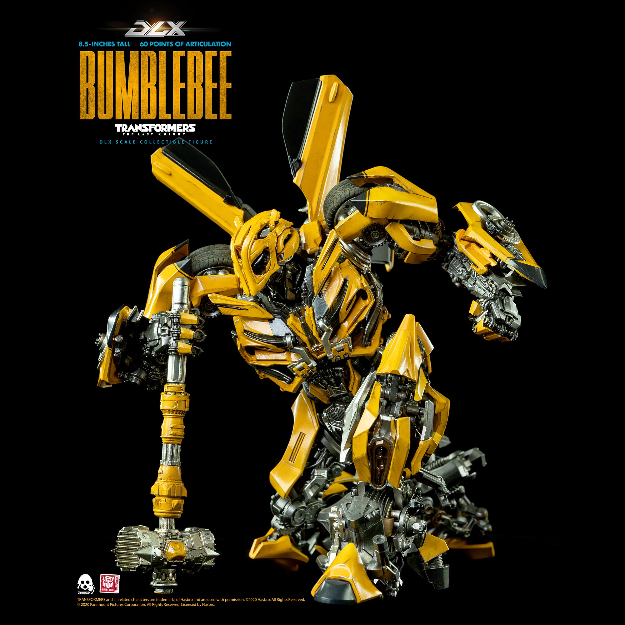 Transformers: The Last Knight DLX Bumblebee By Threezero – Hasbro