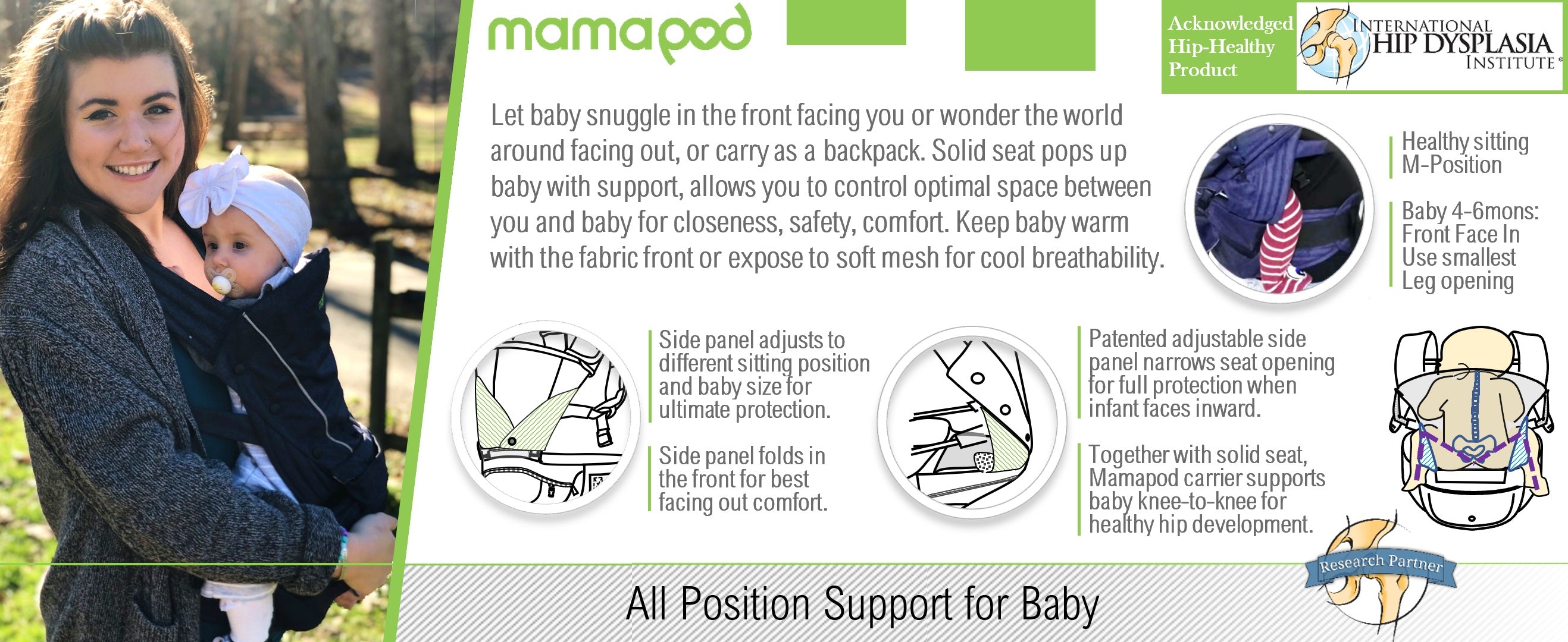 All Position Support For Baby