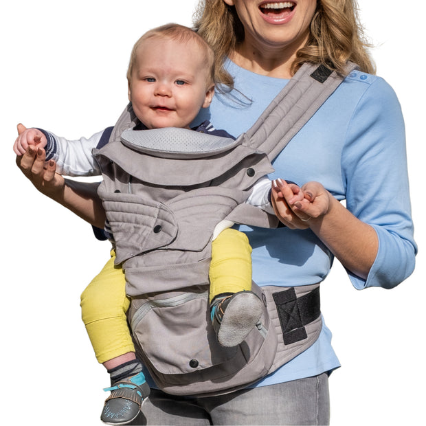 Mamapod Baby Carrier, ergonomic & stress-free with total back relief