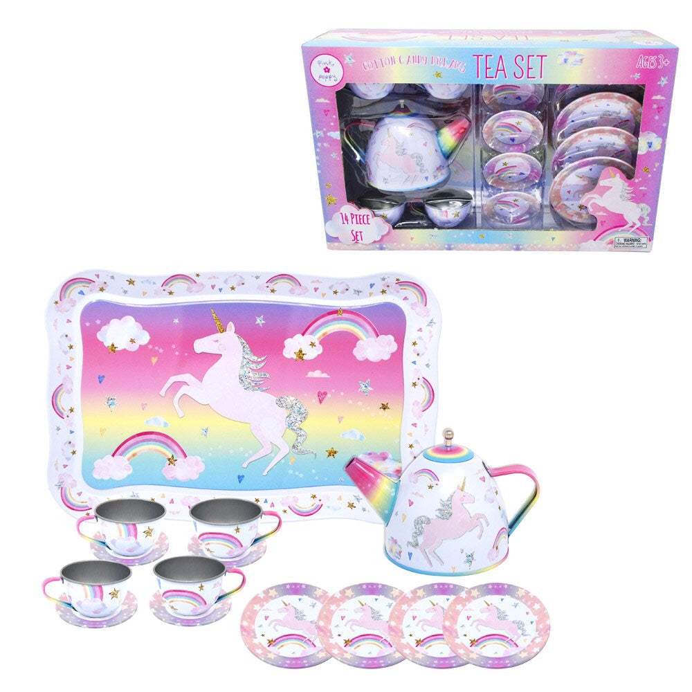 unicorn tea set