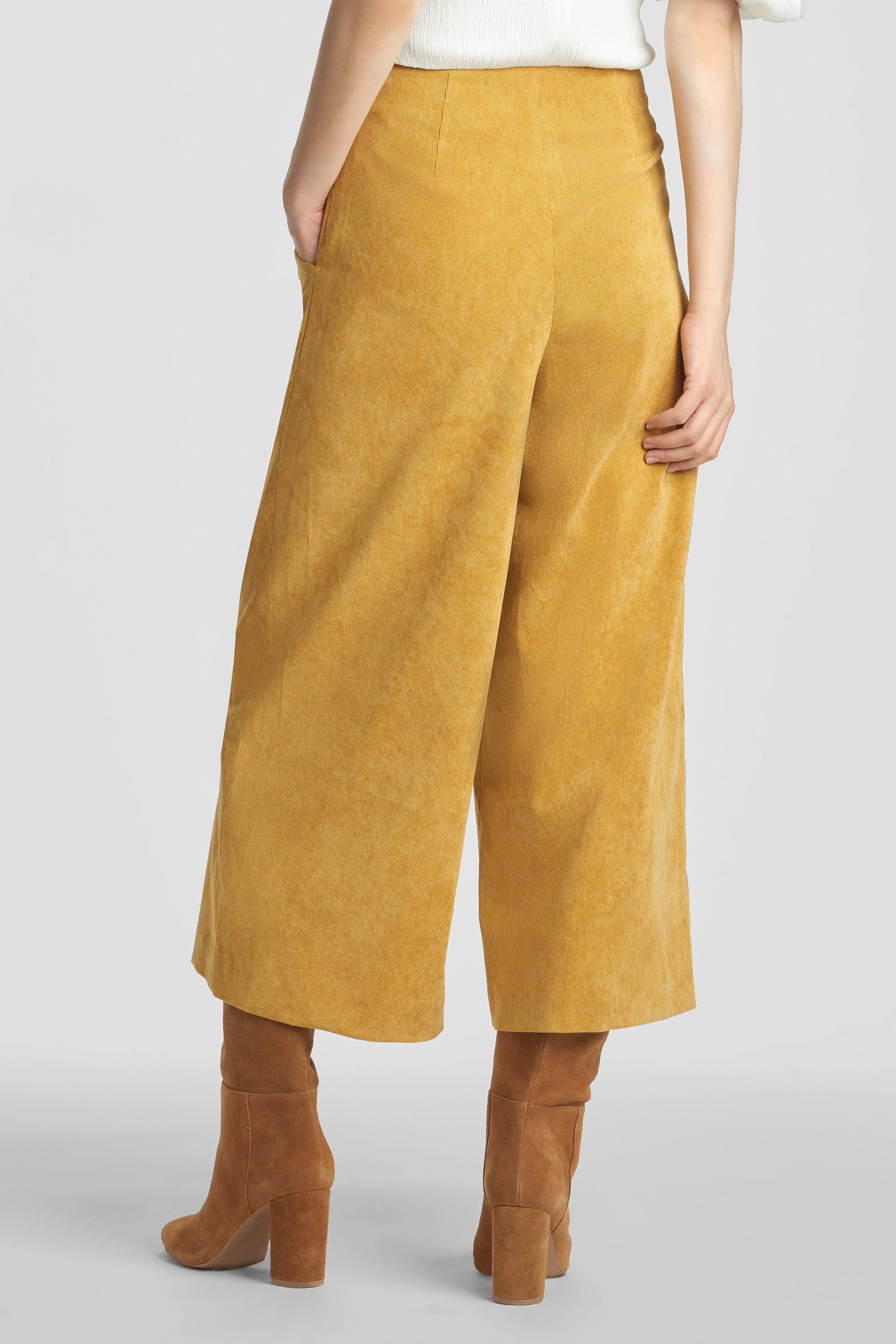 Aliza Pants - Mustard