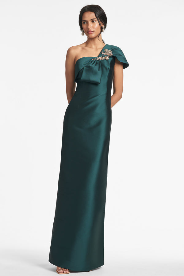 Preston Gown in Emerald - Sachin & Babi