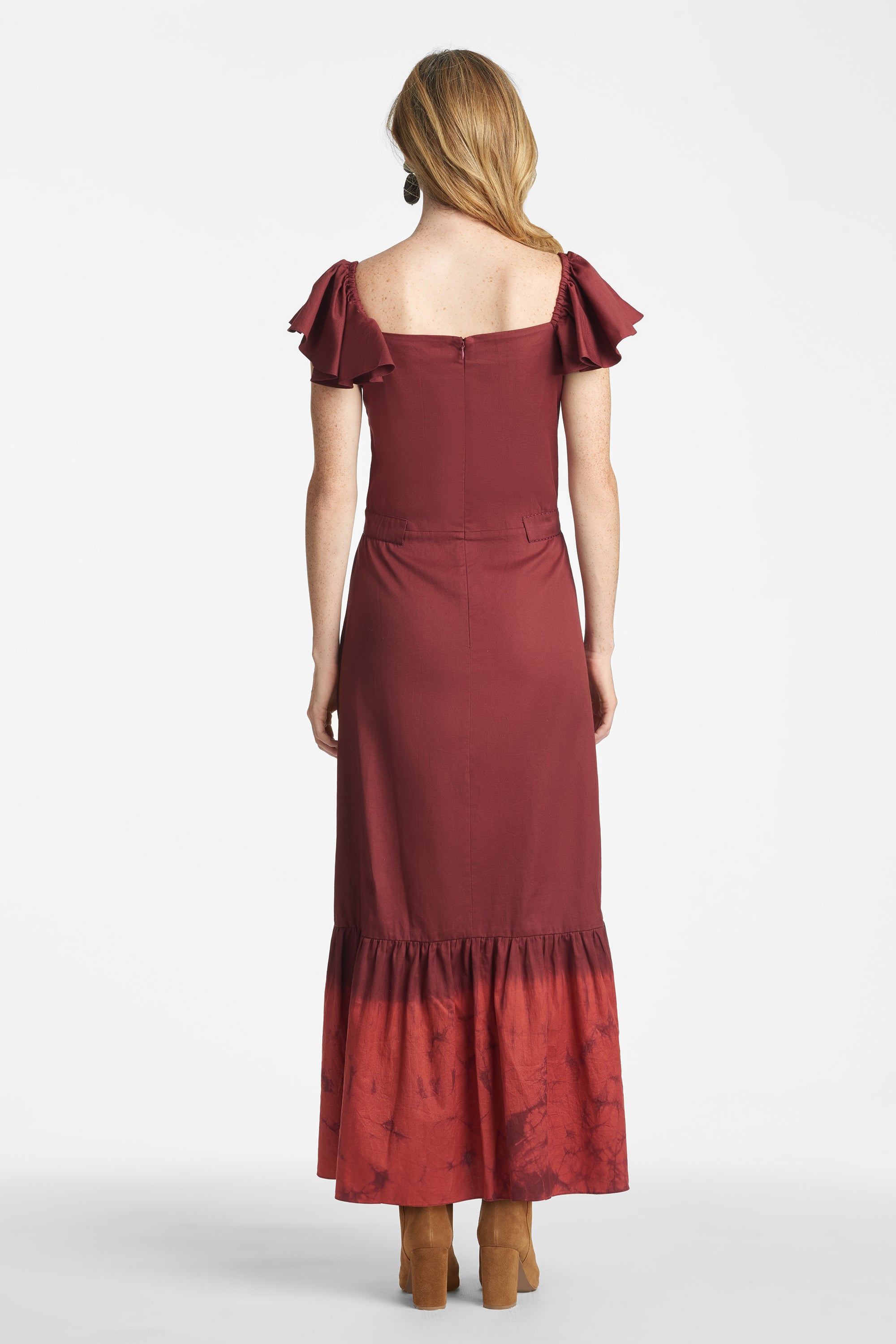 Kasey Dress - Burgundy