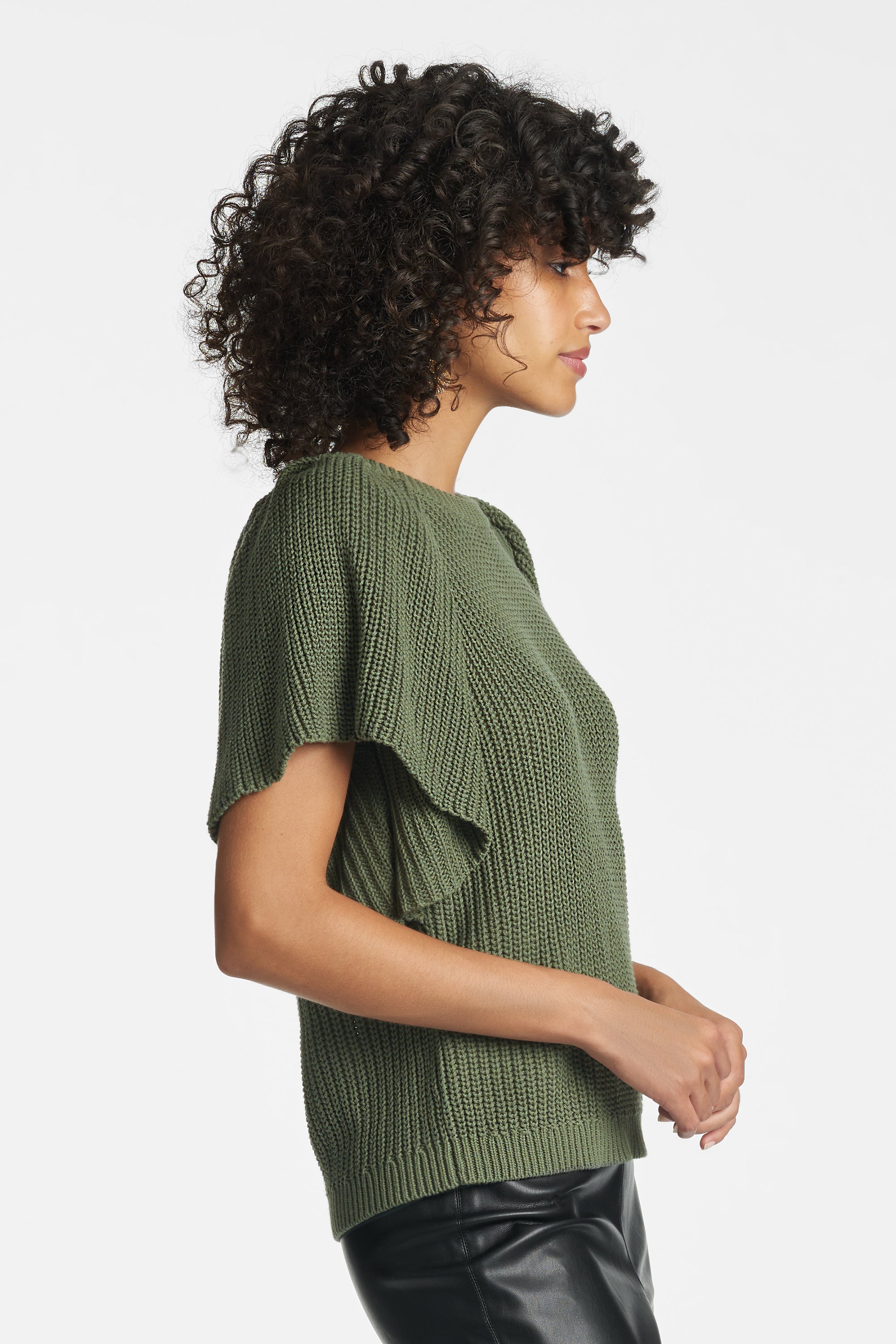 Roslyn Knit - Olive